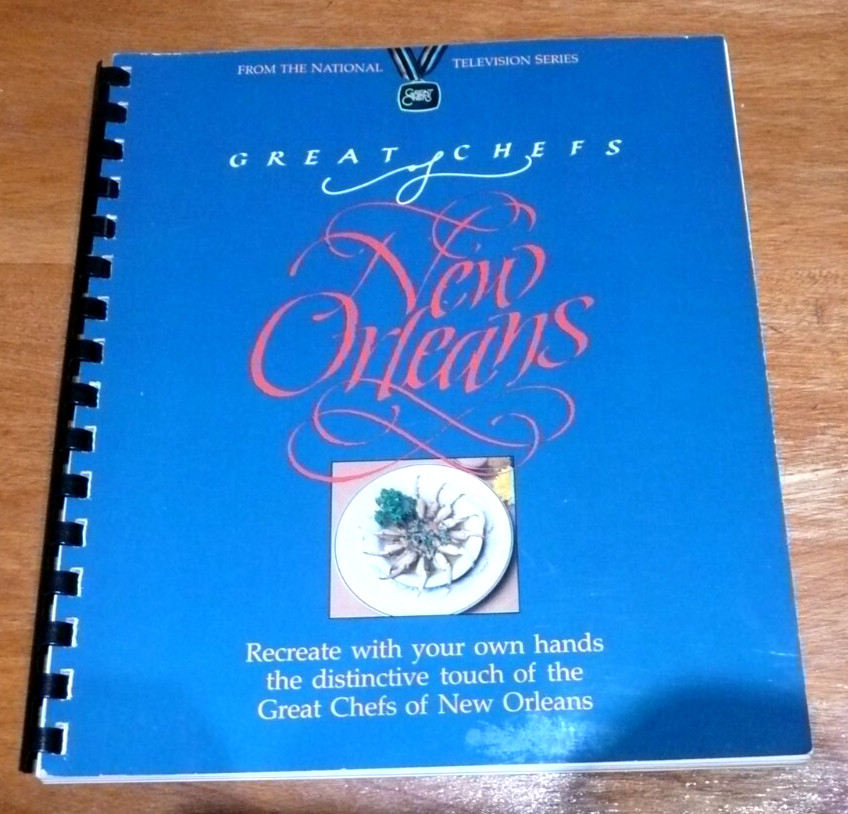 GREAT CHEFS of New Orleans COOKBOOK