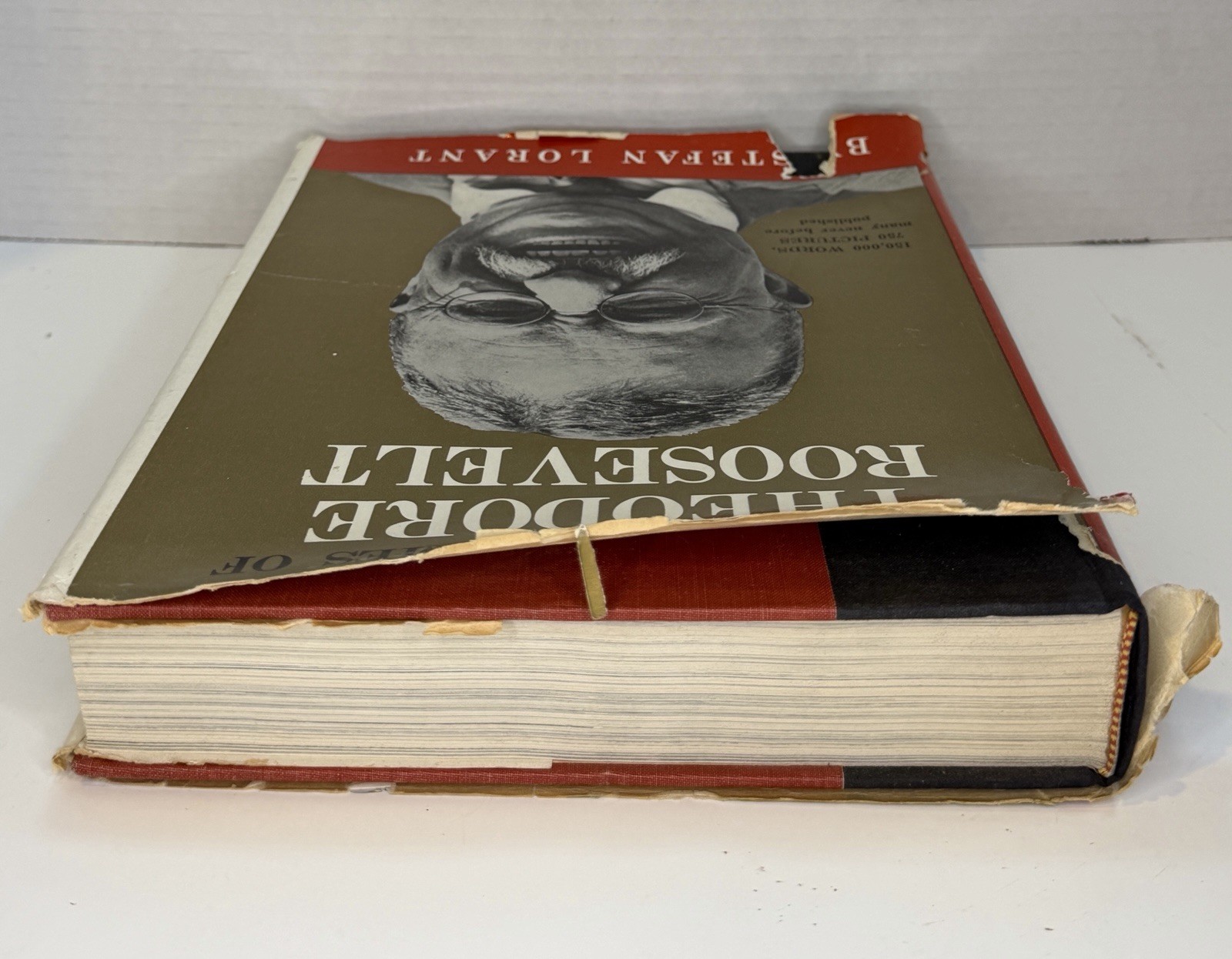 SIGNED 1st Ed 1959: Life & Times of Theodore Roosevelt by Lorant HC/DJ 📖