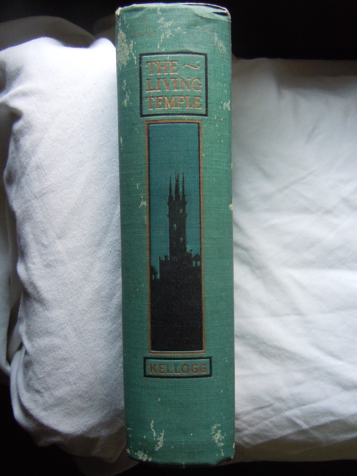 First Edition The Living Temple (1903) by John Harvey Kellogg inscribed promo