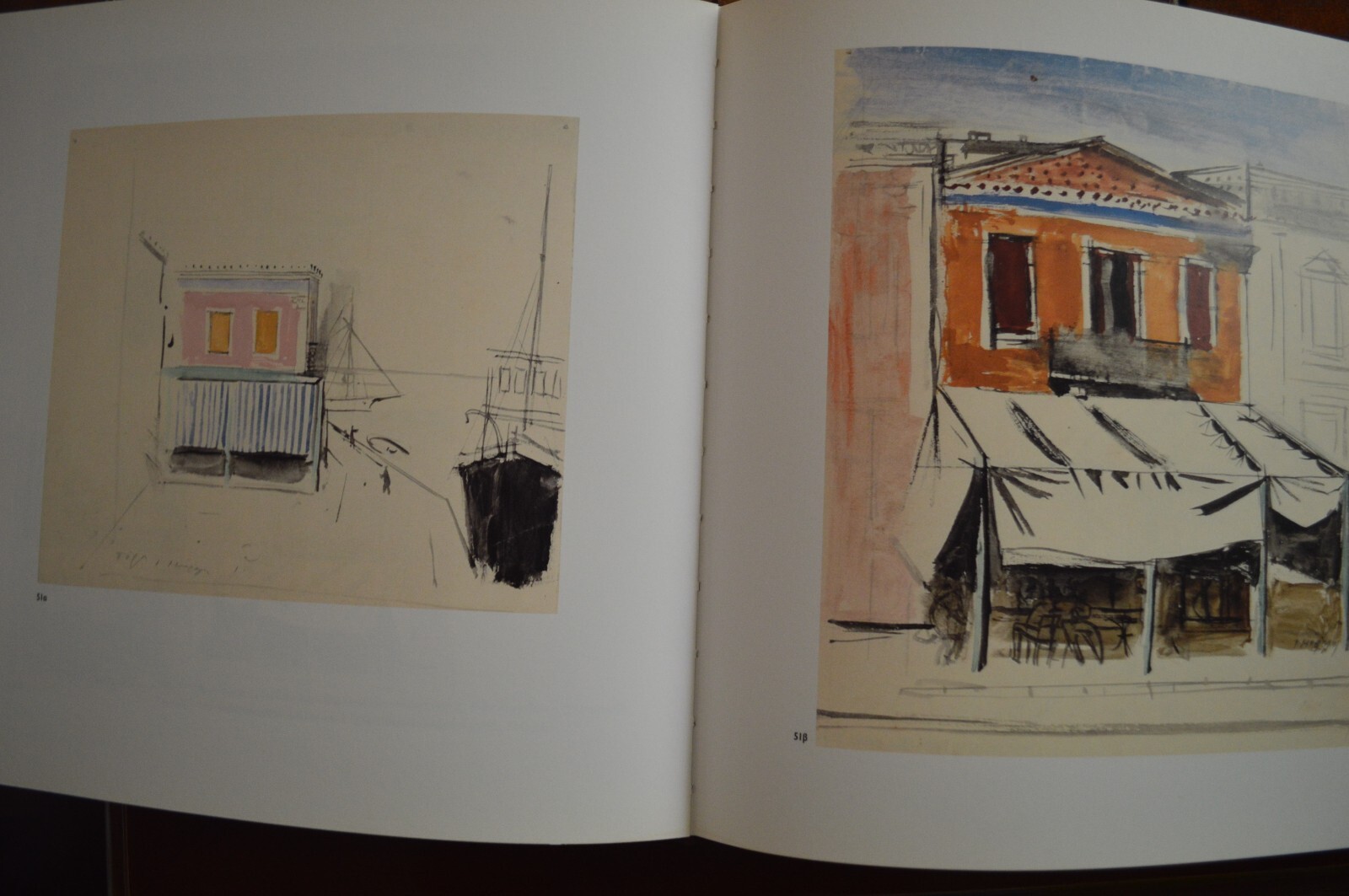 GREEK PAINTER YIANNIS MORALIS SCETCHES 1934-1994 HARD COVER BOOK – 314 PAGES