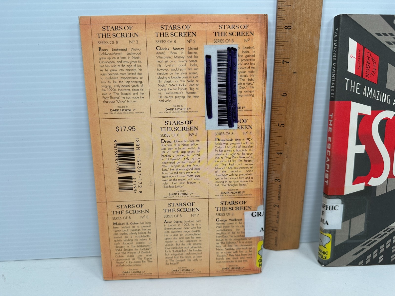 3 The Amazing Adventures of the Escapist Books Ex-Lib Teacher Homeschool Graphic