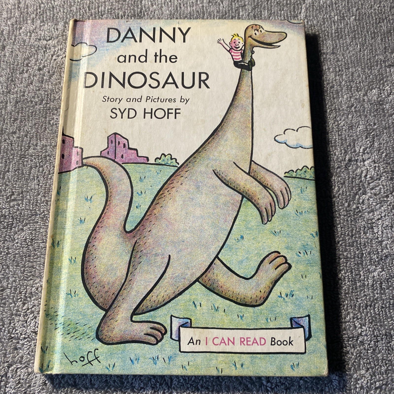 Danny and the Dinosaur Syd Hoff 1958 Harper & Row Weekly Reader’s Hardcover 0