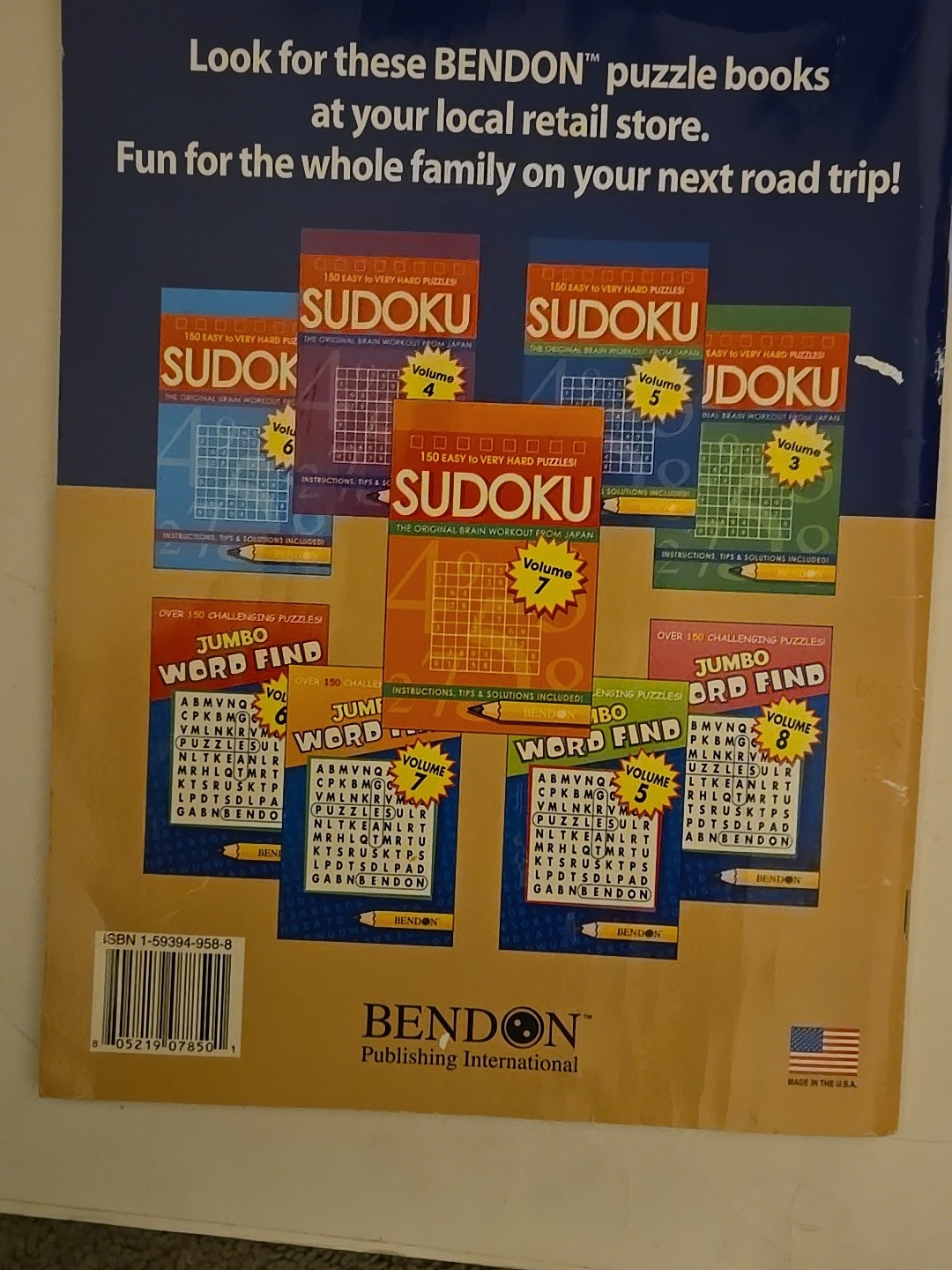 United States Road Atlas Book Page City Indexes Bendon Publishing Pre-owned