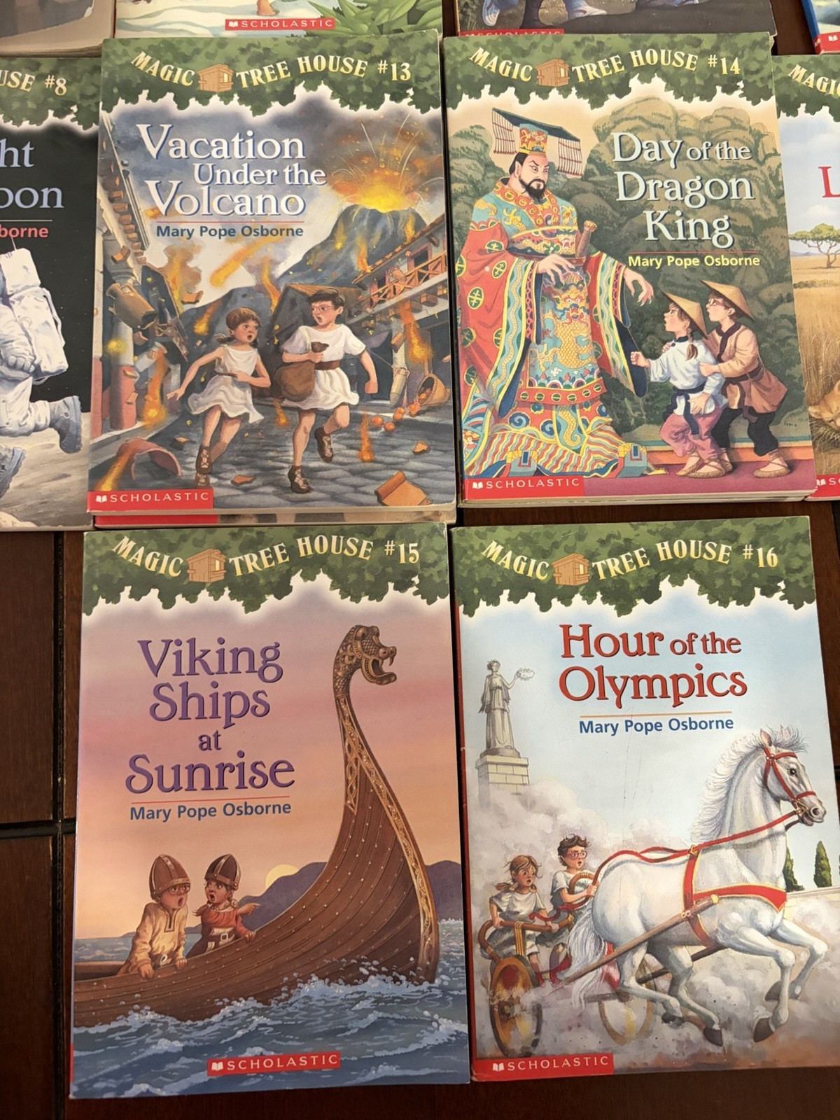 Magic Tree House Books 1-16