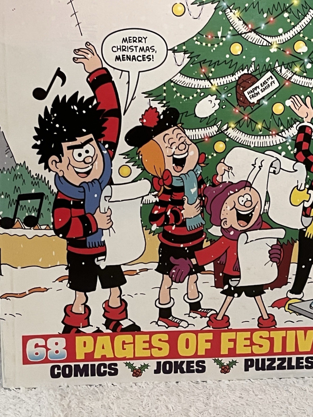 Beano Christmas Special 2018 by Beano Book with 23 Stickers 68 pages Festive Fun