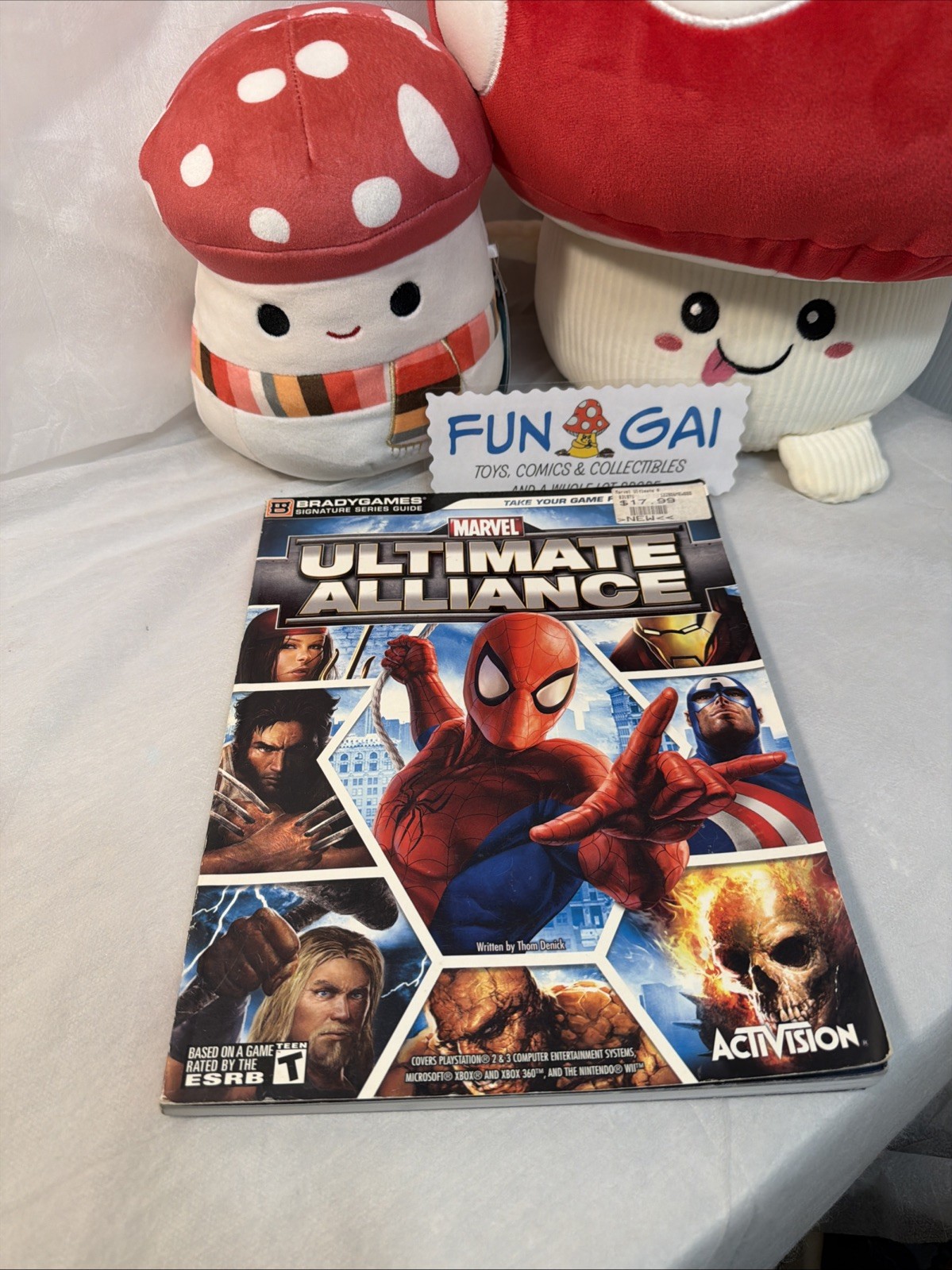 Marvel Ultimate Alliance Strategy Guide – WITHOUT Poster (2006) BradyGames