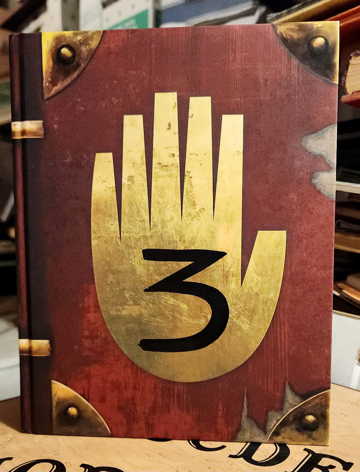 Gravity Falls Journal 3 SIGNED Alex Hirsch Full Name Hardcover Disney Edition
