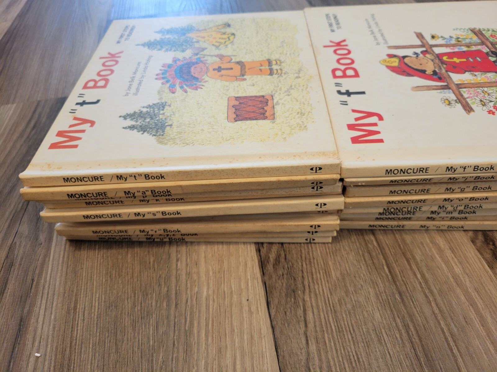 My First Steps To Reading Jane Belk Moncure Mixed Set Hardcover ABC Lot Of 25