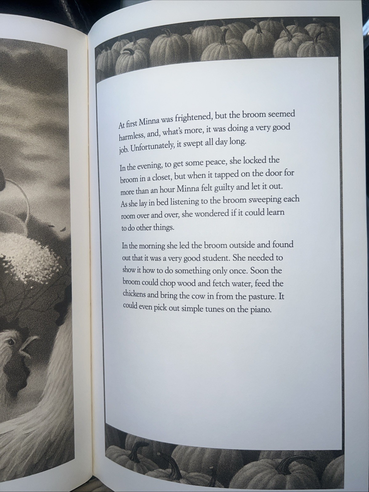 The Widow’s Broom – Hardcover By Van Allsburg, Chris – First Scholastic Edt 1993
