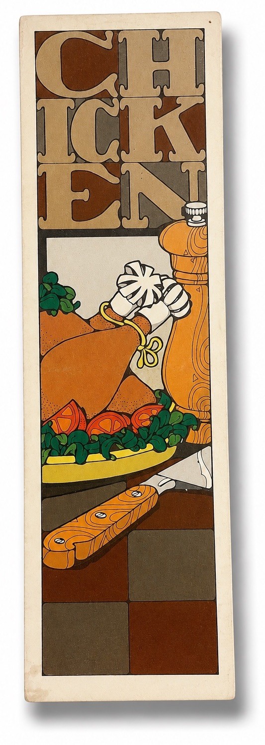 Vintage 1972 Potpourri Press “Chicken” Cookbook Mailer Retro Recipe Ephemera MCM