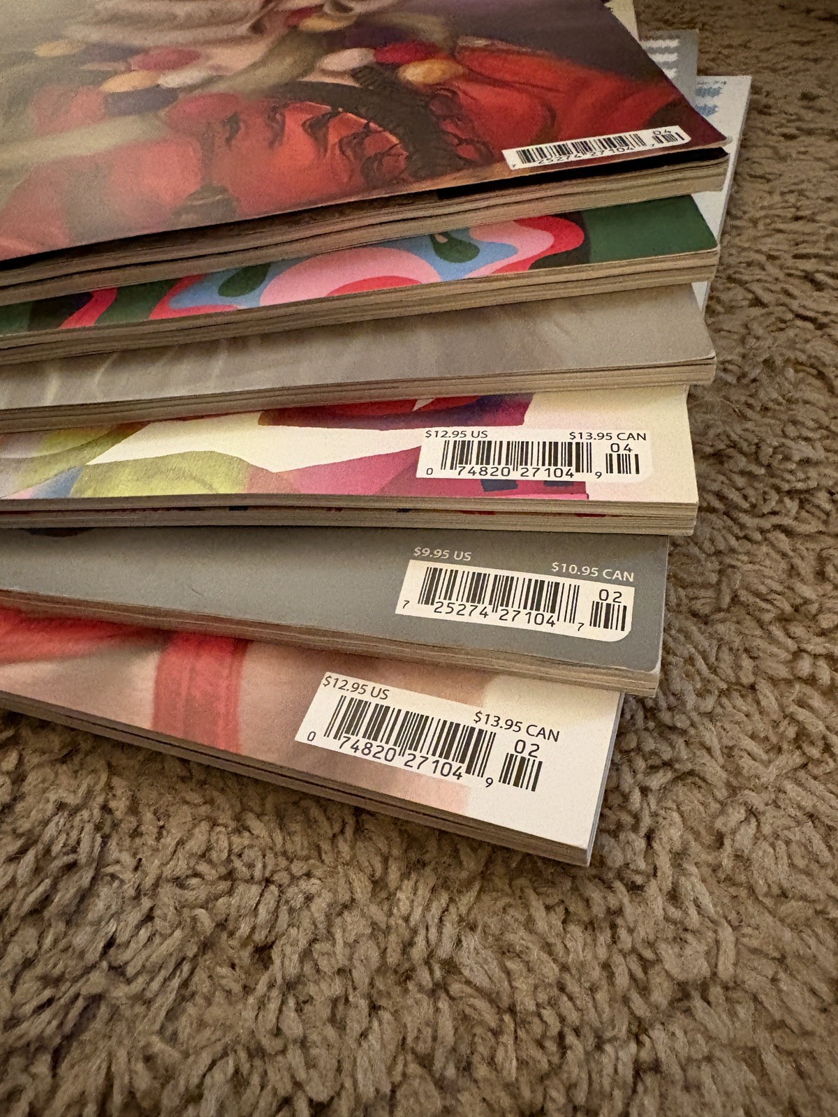 Hi Fructose Magazine Lot of 6 Issues 2009-2025 Volumes 11 55 56 57 74 76