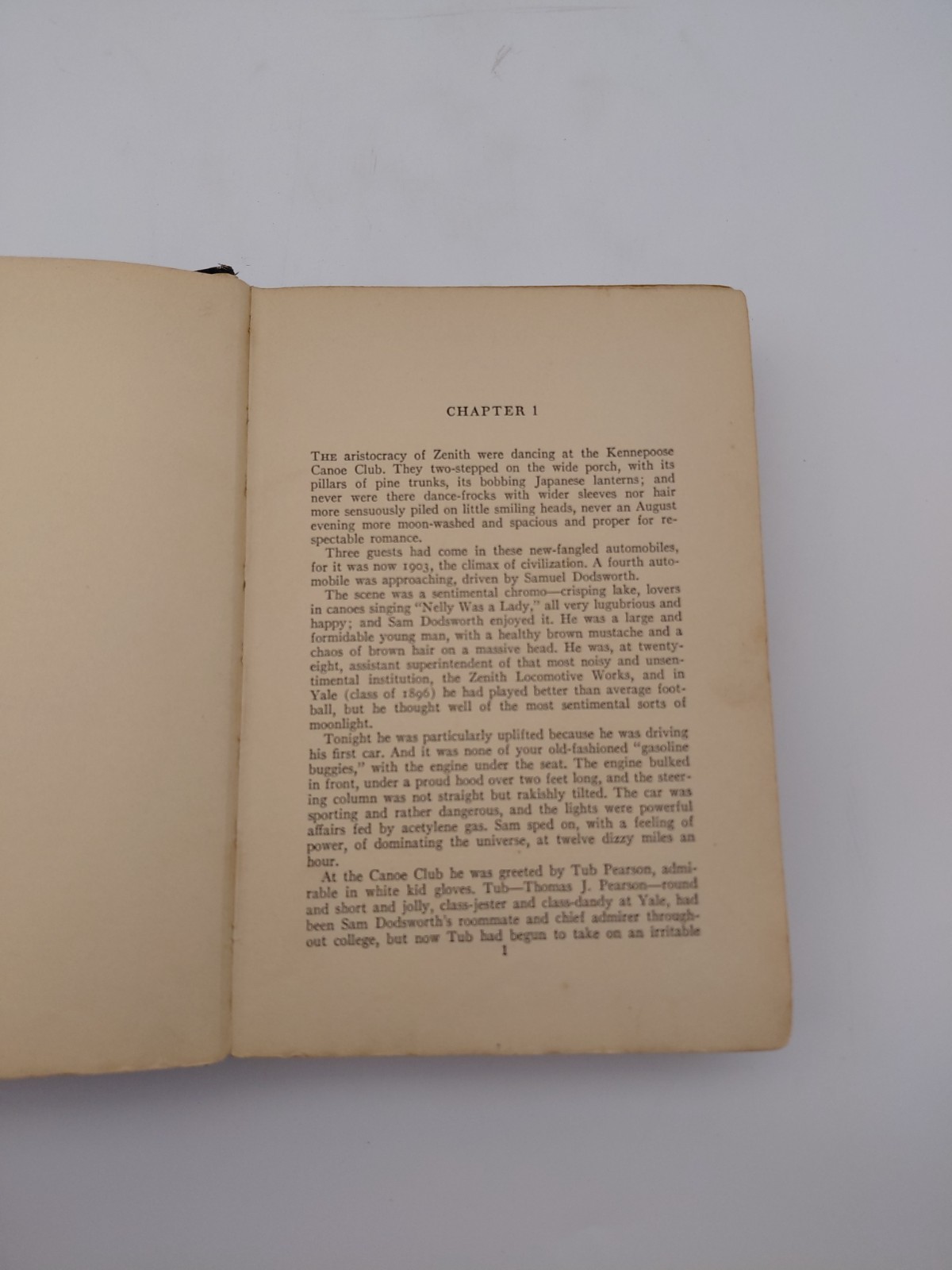 Dodsworth, Sinclair Lewis, 1929, First Edition Hardcover, Harcourt Brace and Co