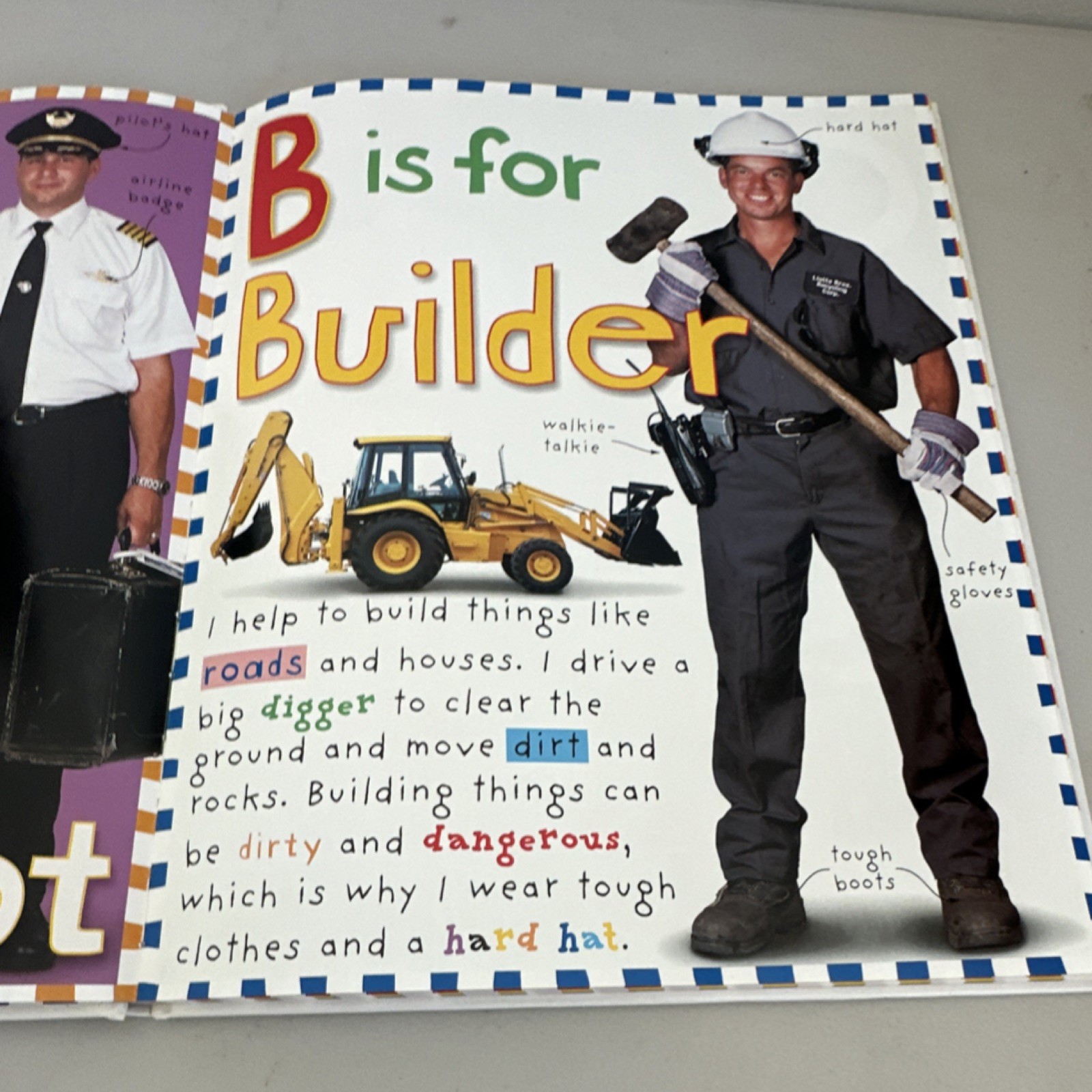 Priddy Books ABC of Jobs People Do Roger Priddy Hardcover 2003 Ages 4-8