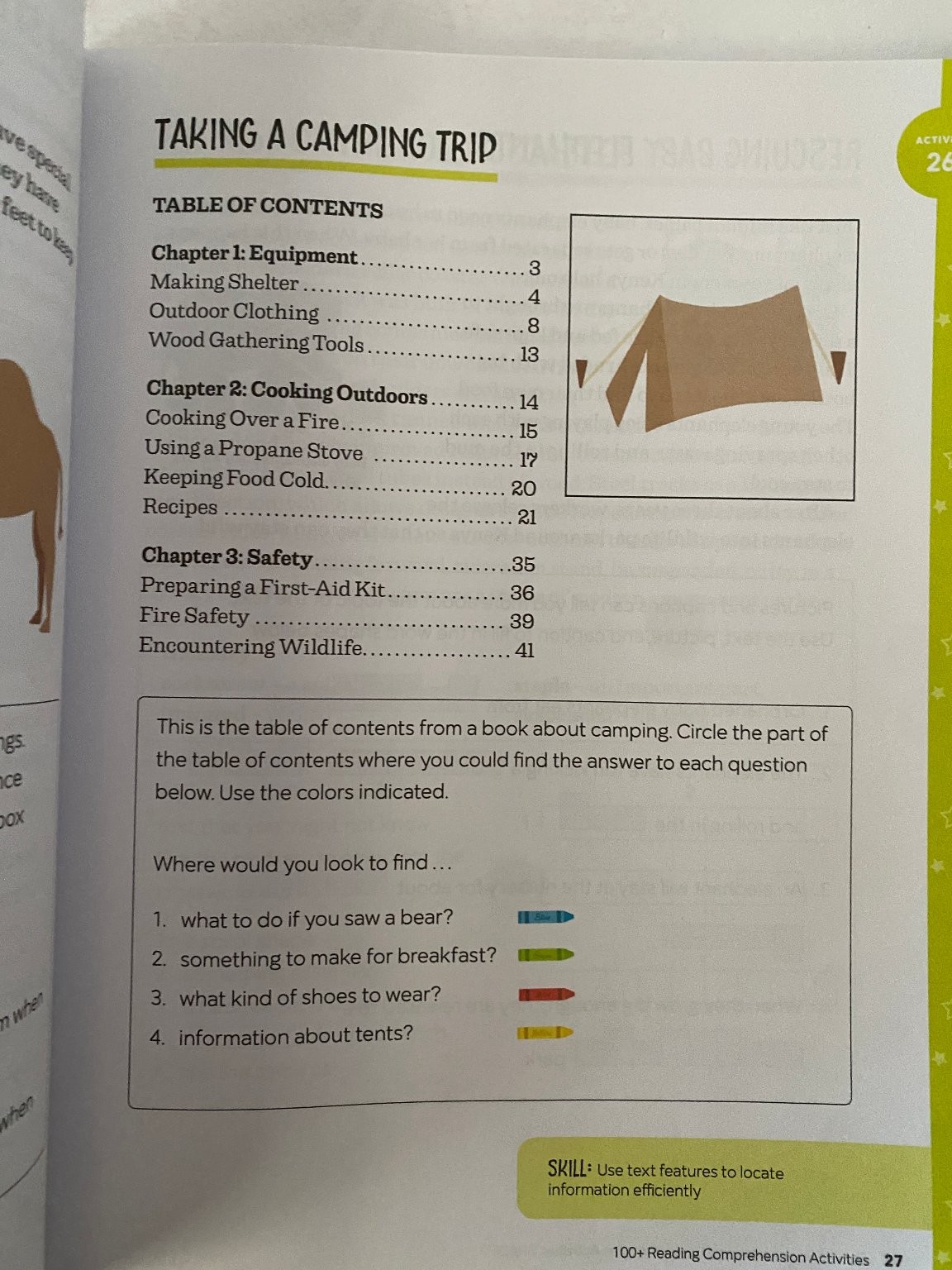 Big Book of Reading Comprehension Activities Grades 2 & 3 Hannah Braun Workbook