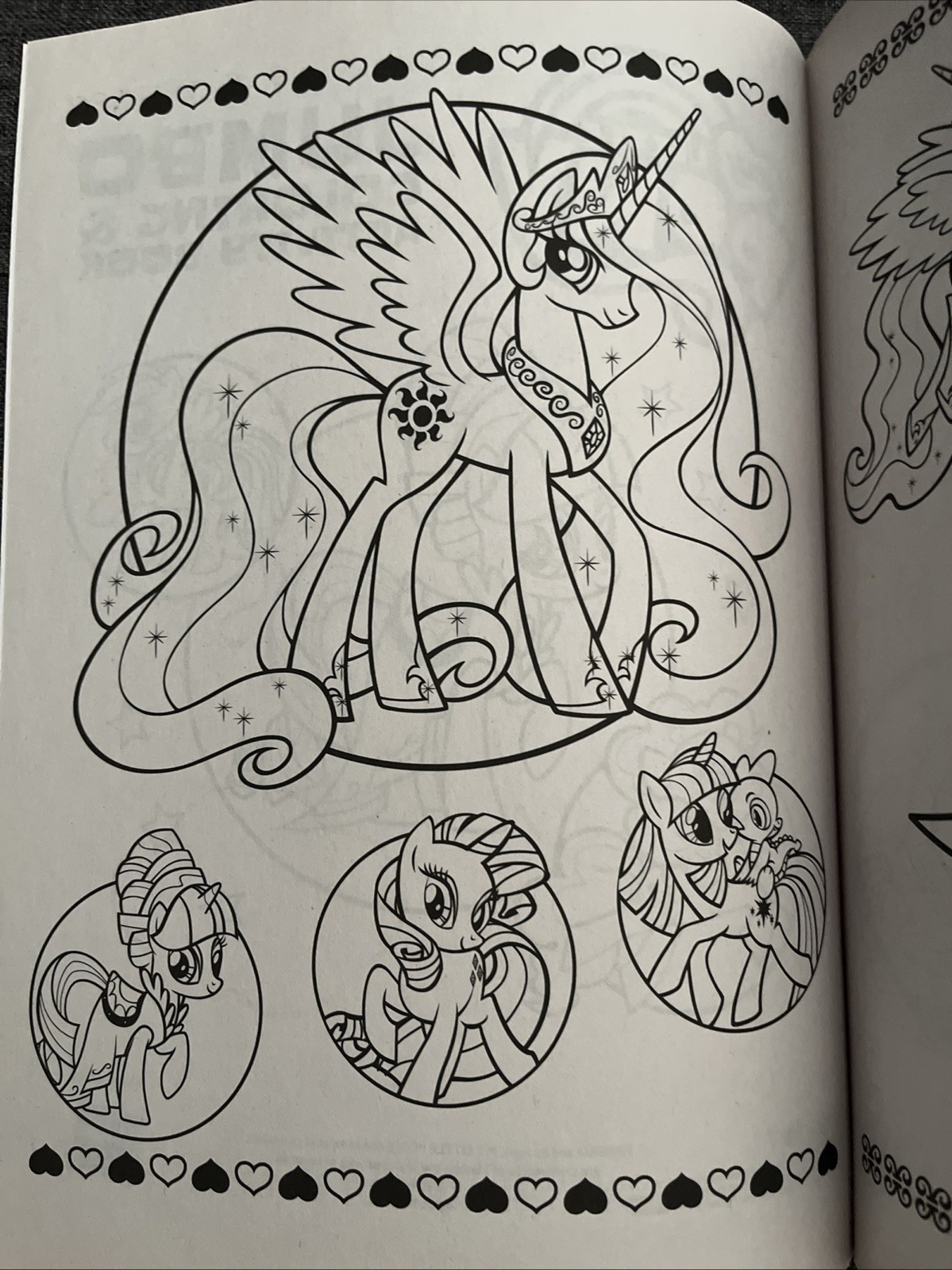 My Little Pony Jumbo Coloring & Activity Book Puzzles Games & Coloring Pages