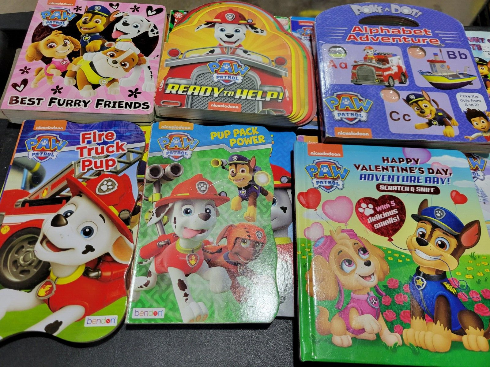 Lot of 10 Paw Patrol Board Books Lot Random – Children/Kids/Toddlers/Babies