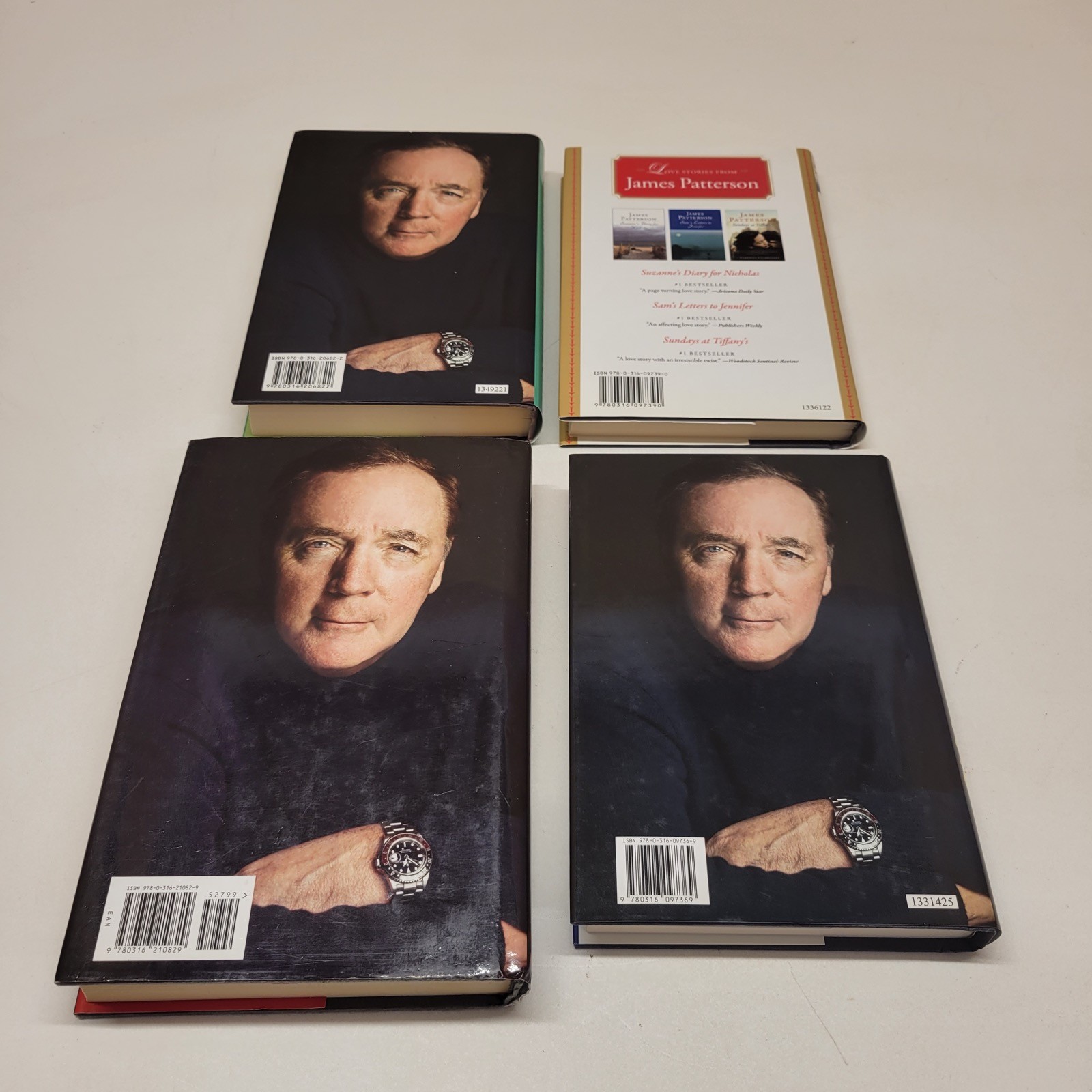 James Patterson lot of 4 – Private Games, Christmas Wedding, 12th of Never, Toys