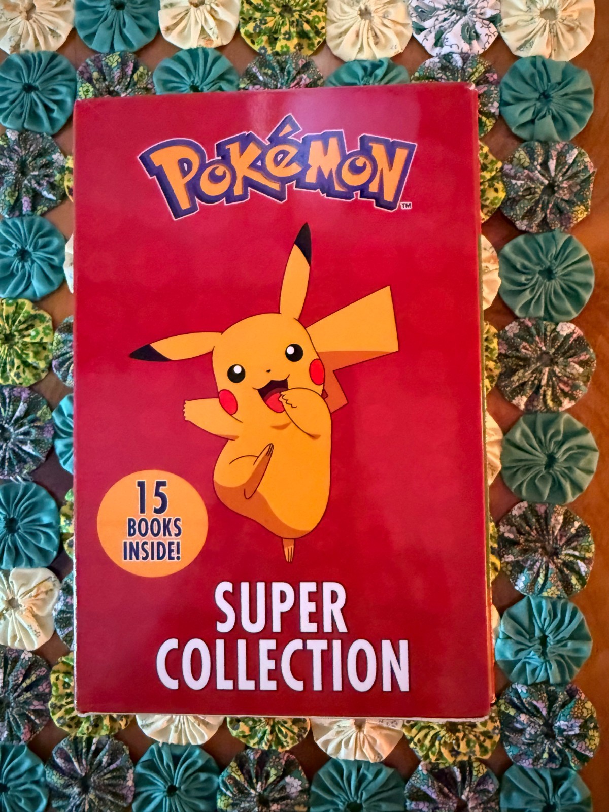 Pokemon Super Collection Book Box Set 1-14 Paperback Coloring Book #15 Missing