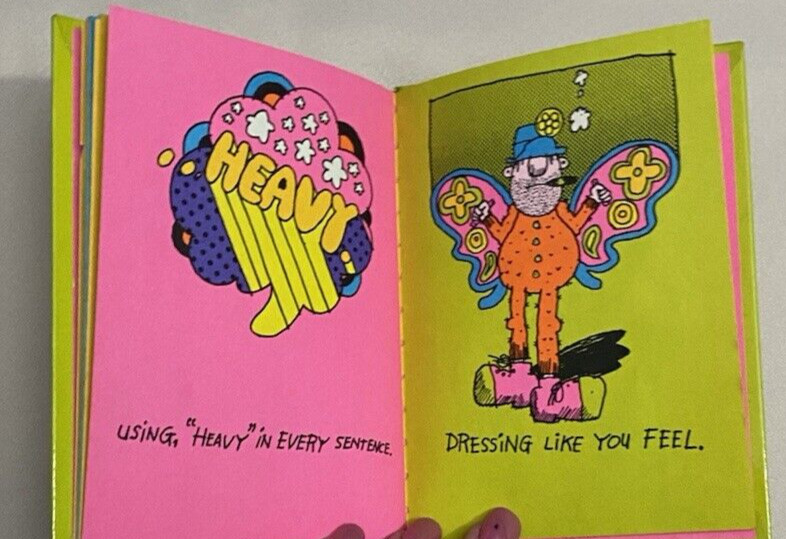 Vintage Hallmark Groovy Is… Mini Book 1971 Roland Swanson HTF