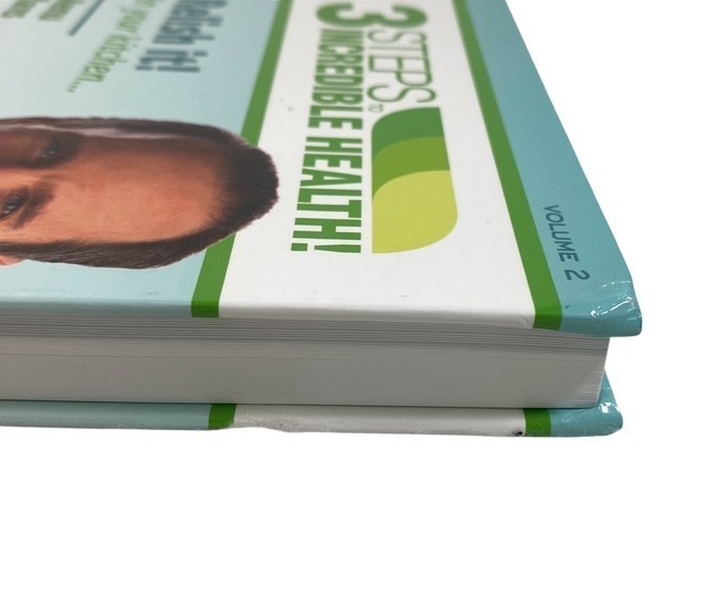 3 Steps to Incredible Health Volume 2 by Joel Fuhrman, M.D. Harccover NEW