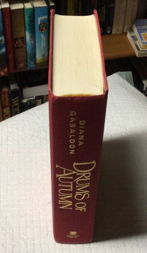 Dianne Gabaldn DRUMS OF AUTUMN **TRUE** 1st Edition Hardcover