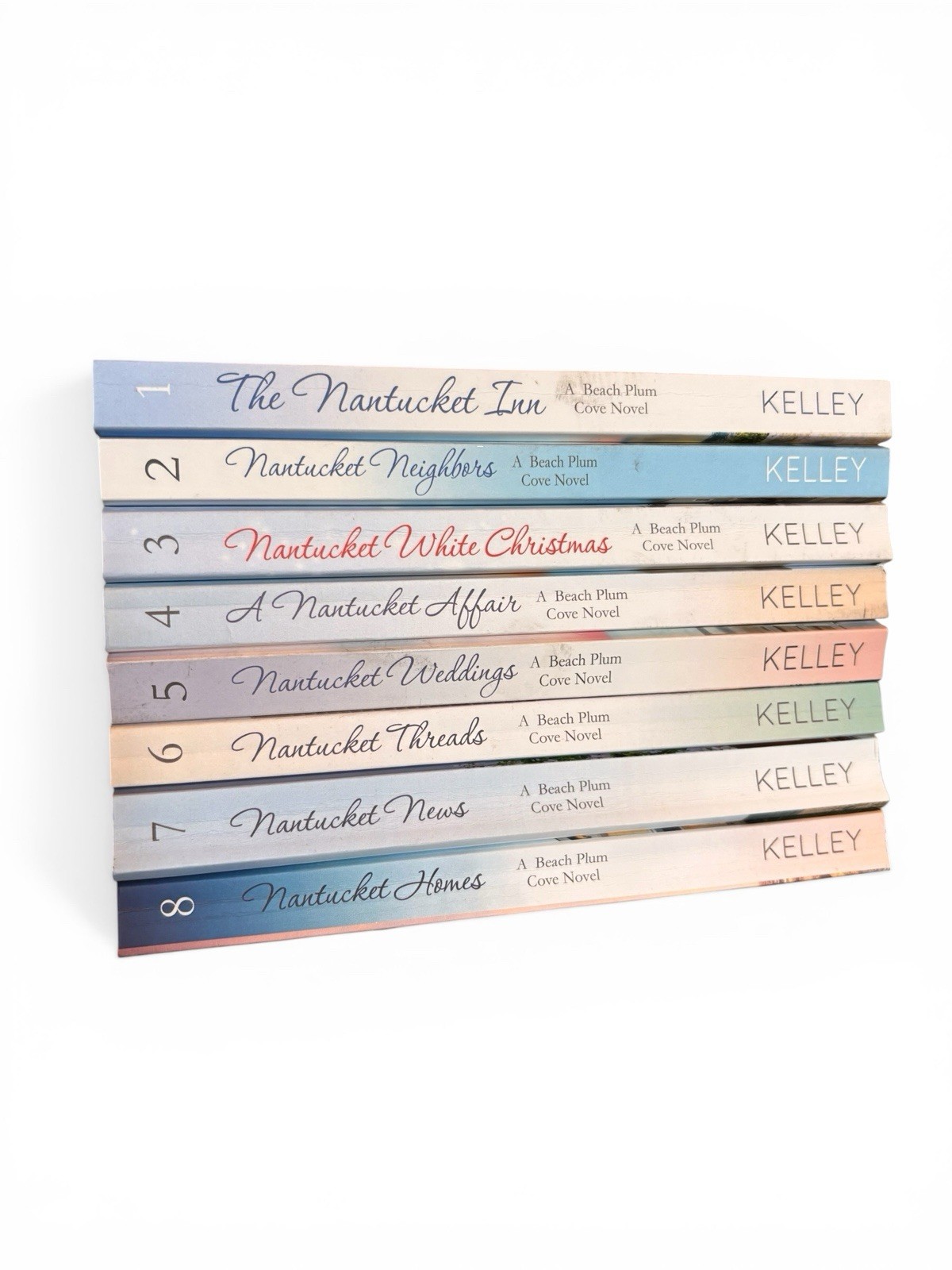 Complete Set NANTUCKET BEACH PLUM COVE Novels 1-8 Pamela M. Kelley