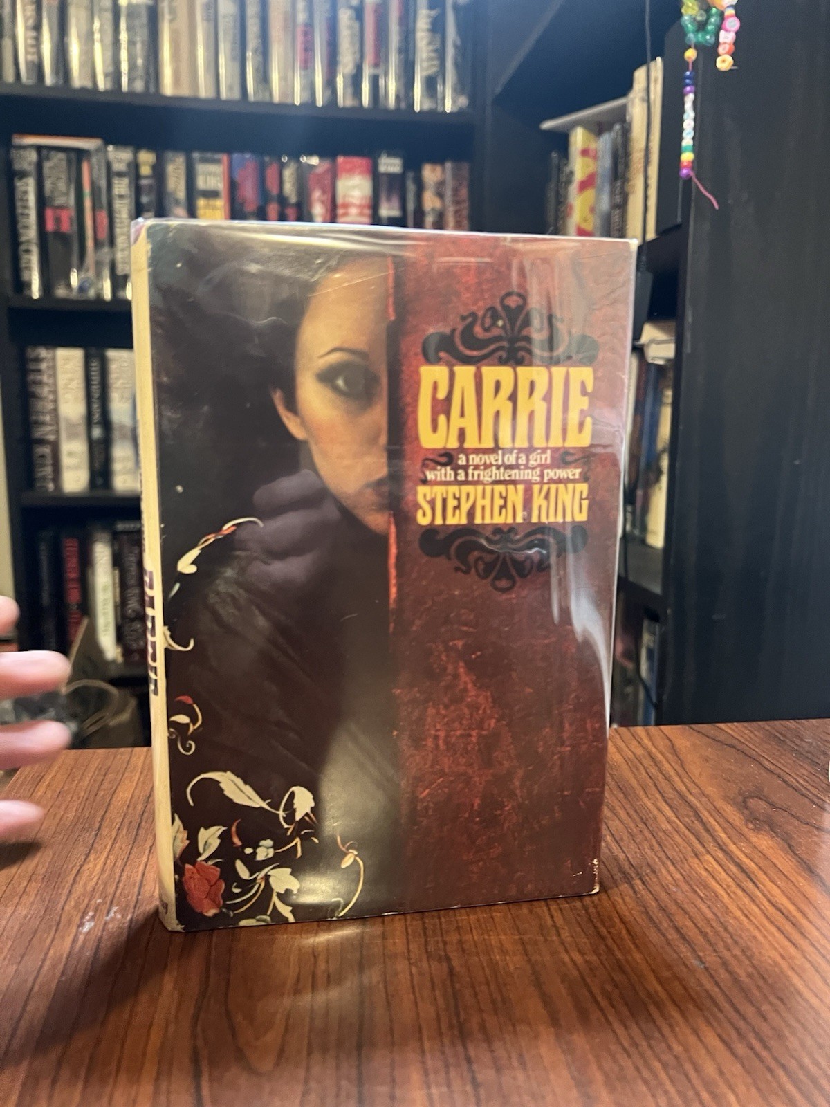 Stephen King, CARRIE, Hardcover $15.95 DJ, First Edition Later Print