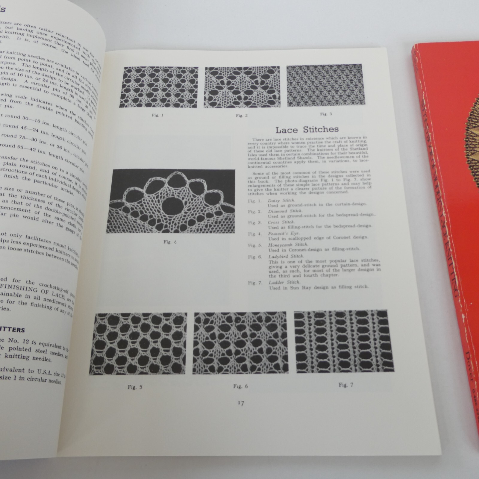 Modern Lace Knitting First and Second Books by Marrianne Kinzel Good Condition