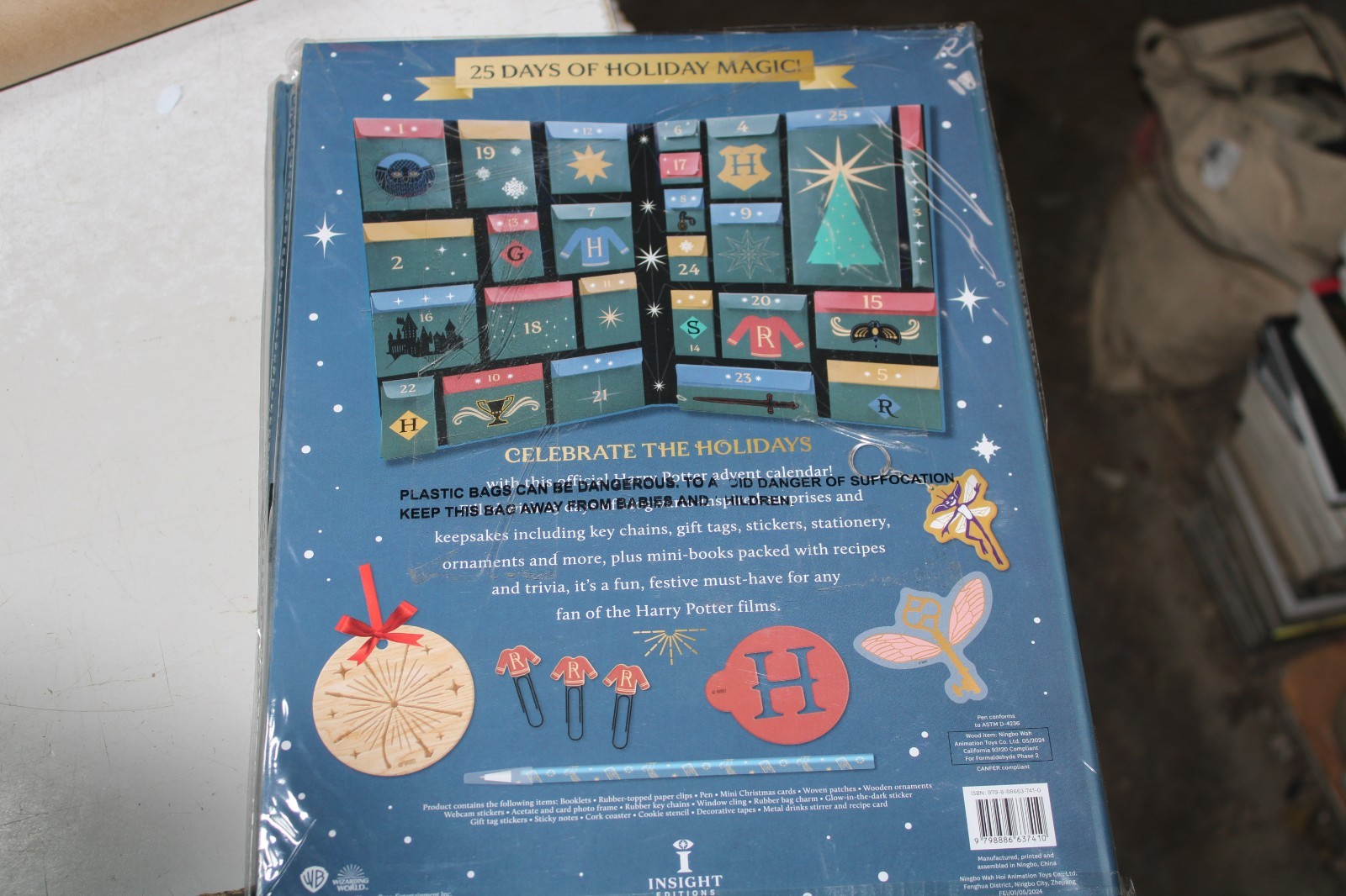 Harry Potter Official Advent Calendar Seasonal Surprises (Festive S… Calendar