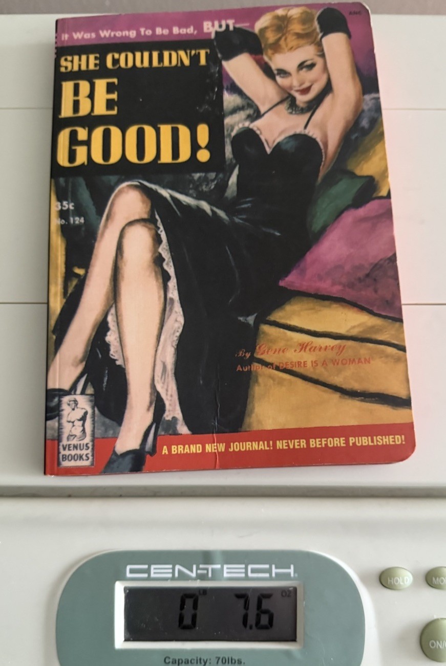She Couldn’t Be Good Pulp Journal by Peter Pauper Press