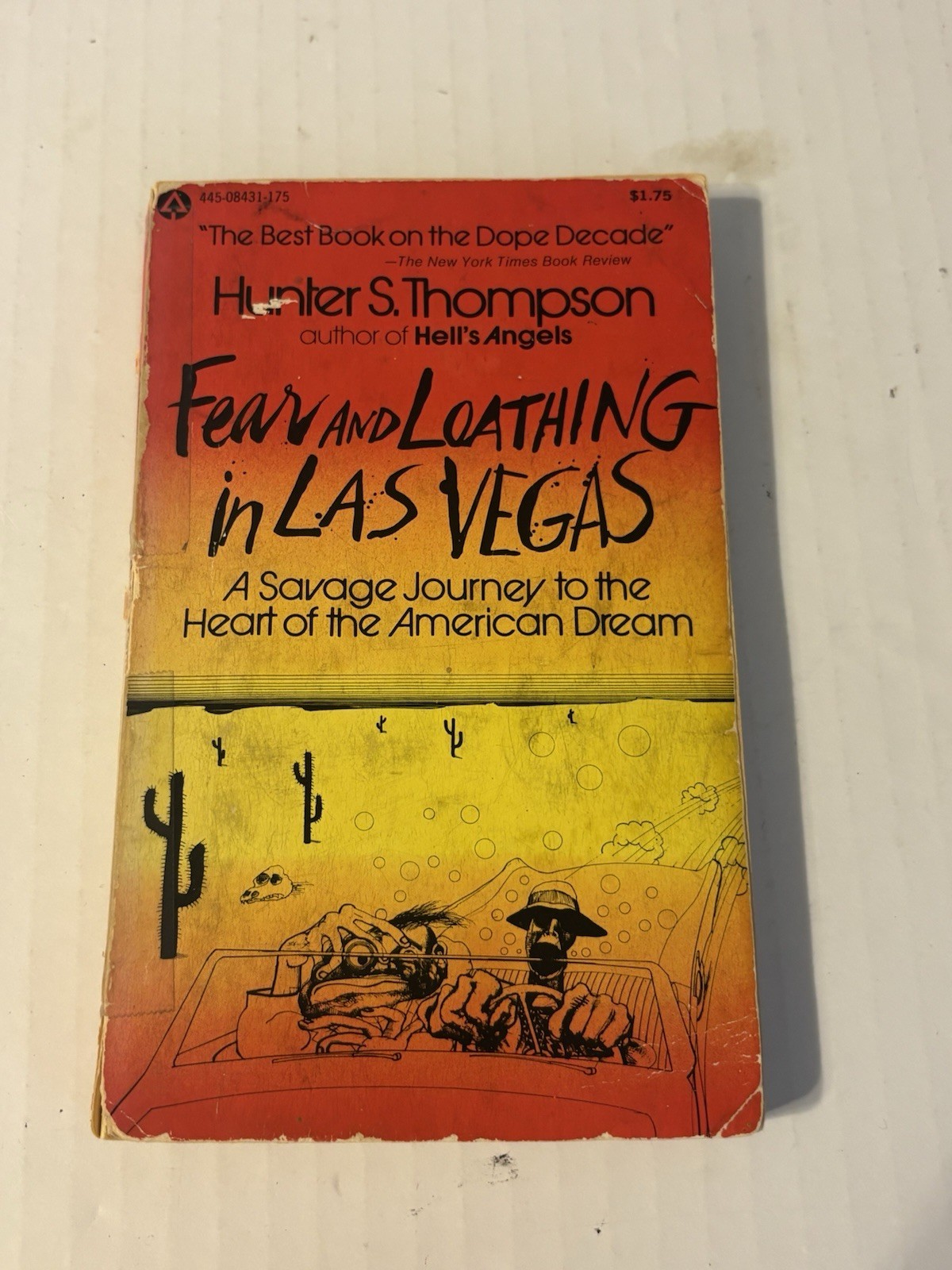 Fear and Loathing in Las Vegas by Hunter S. Thompson 1971 Paperback
