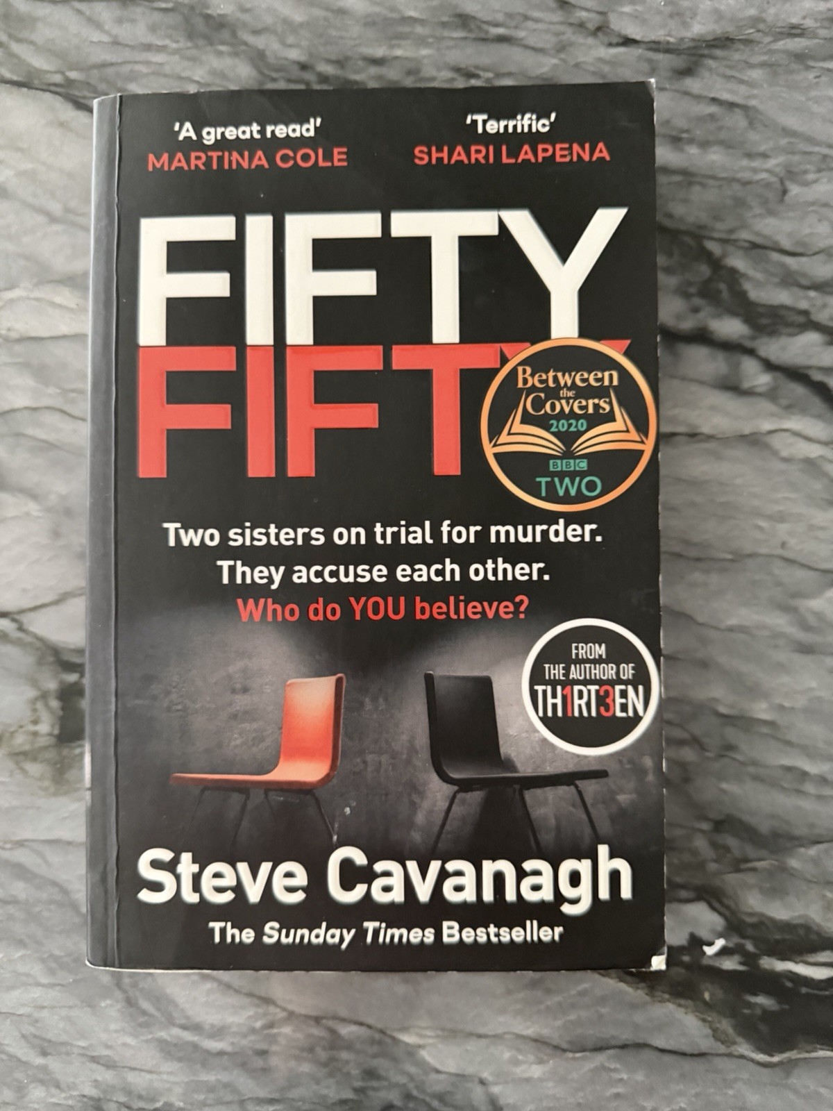 Fifty Fifty a Novel by Steve Cavanagh (2025, Trade Paperback)