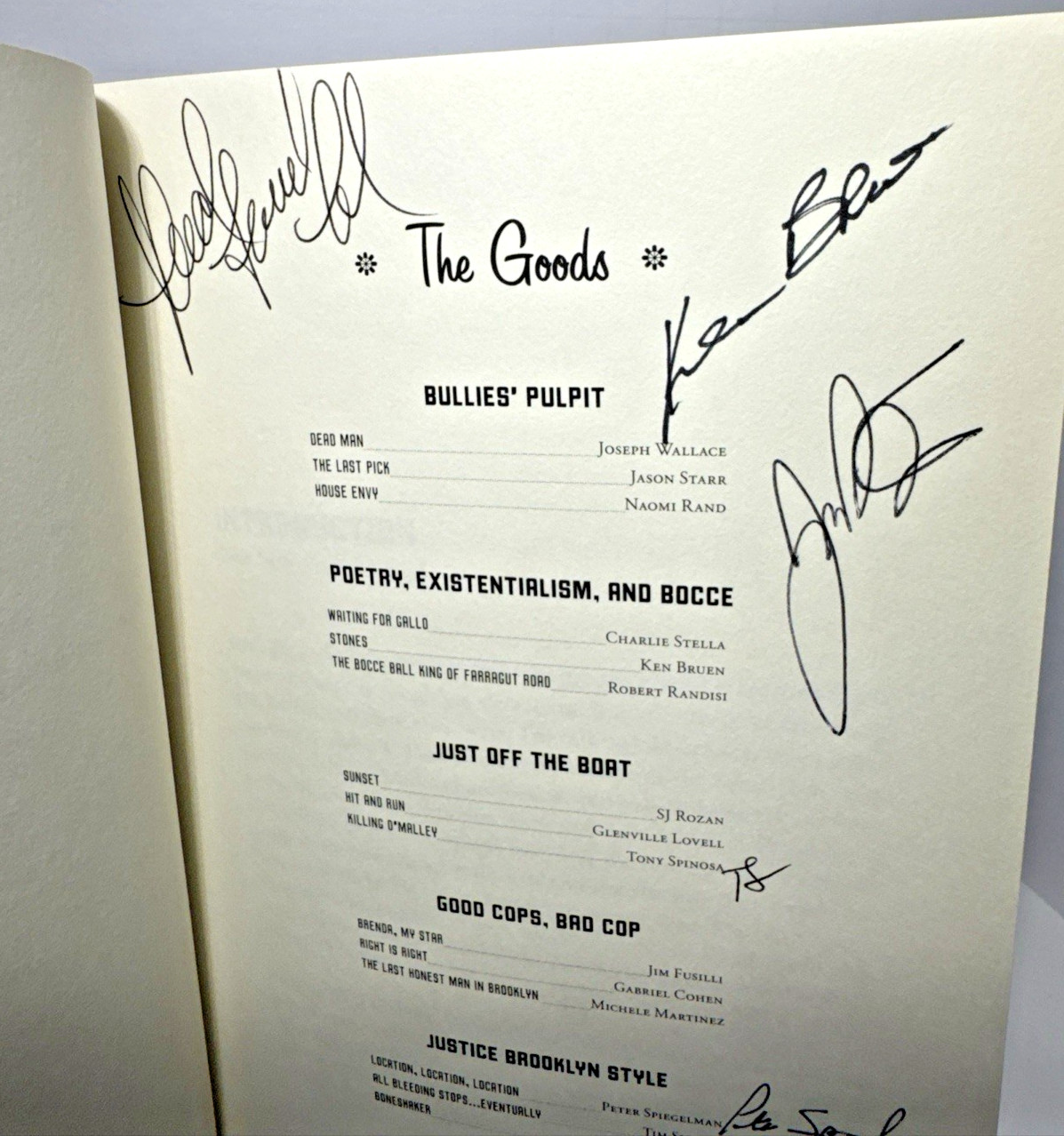 SIGNED COPY | Hardboiled Brooklyn | 2006 Crime Fiction Anthology Paperback