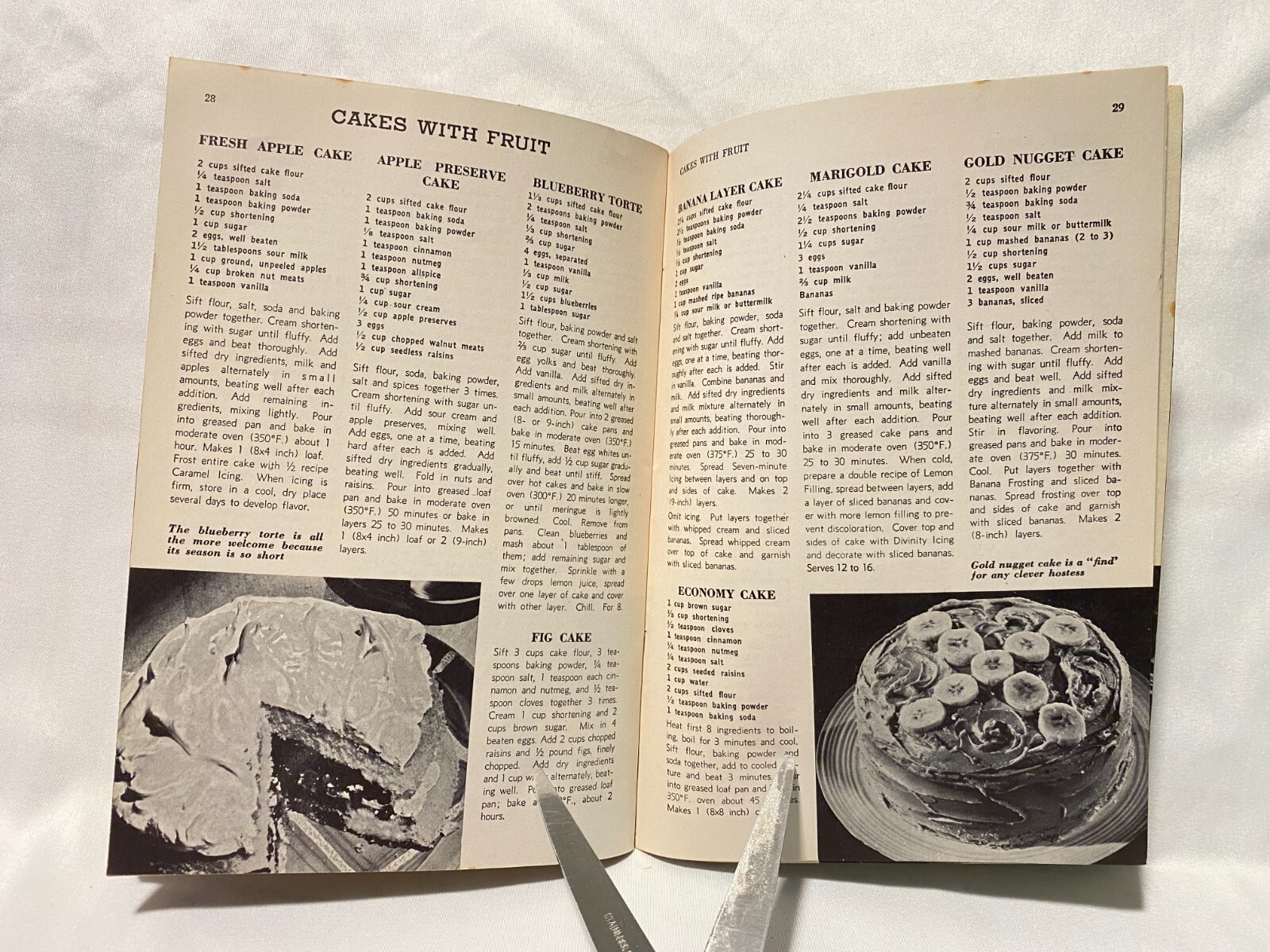 1950 250 Classic Cake Recipes Booklet Pages 1-48 Illustrated