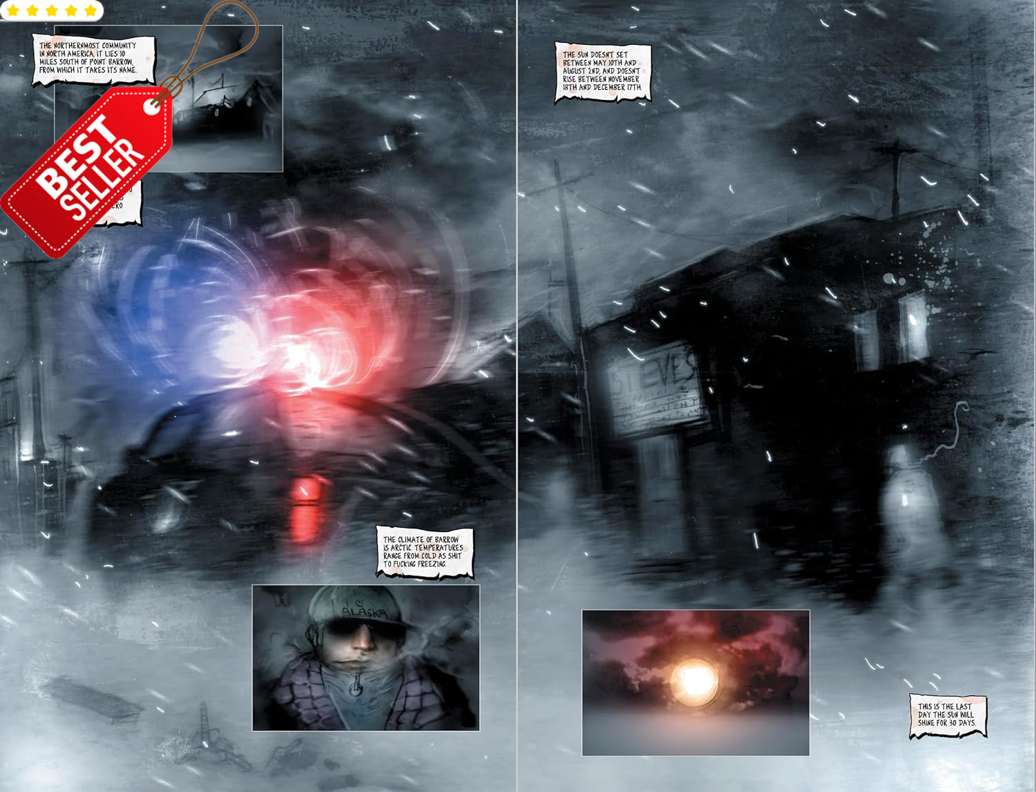 30 Days of Night Deluxe Edition Book One Horror Graphic Novel – US