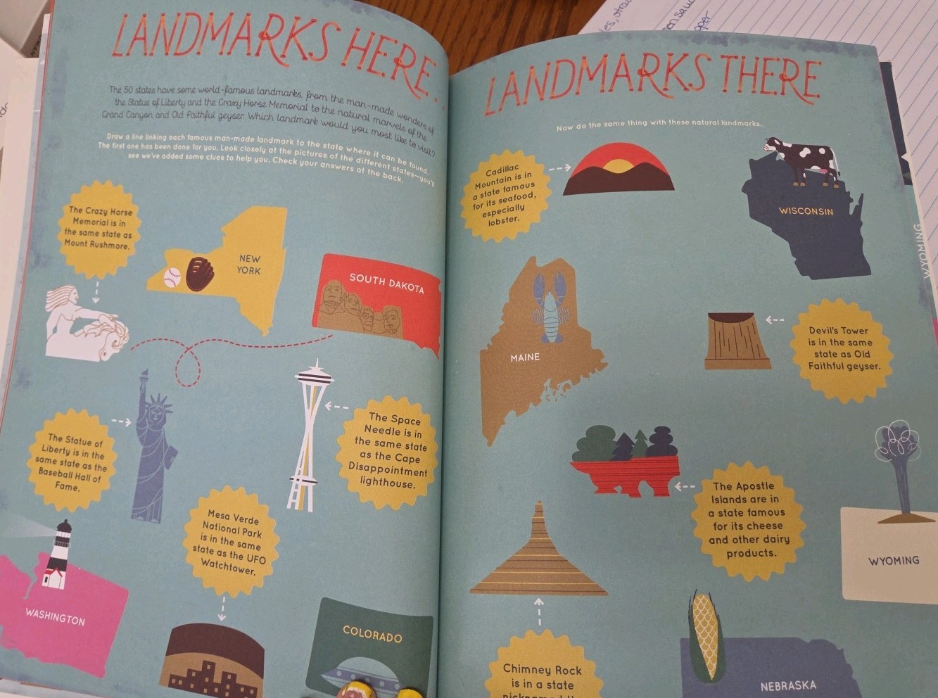 50 States: Activity Book : Maps of the 50 States of the USA by Gabrielle Balkan