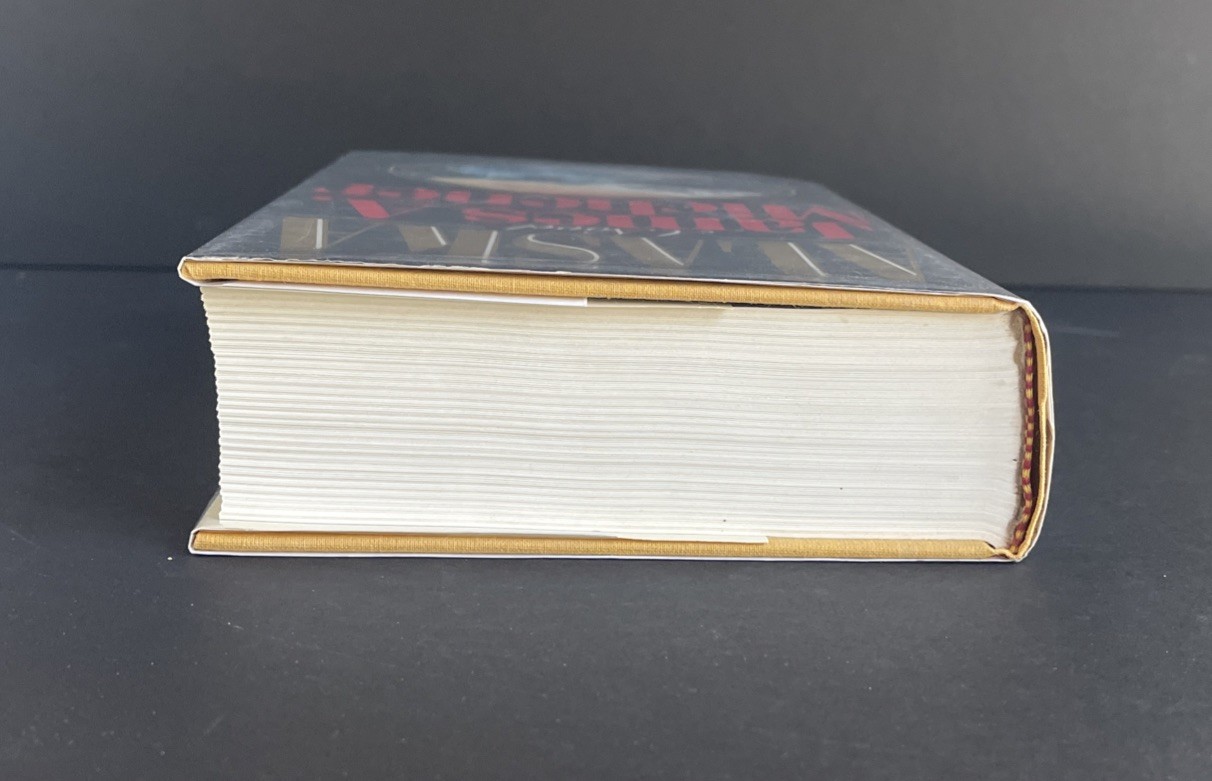 1988 “ALASKA” By James A. Michener First Edition Hardcover VTG Book