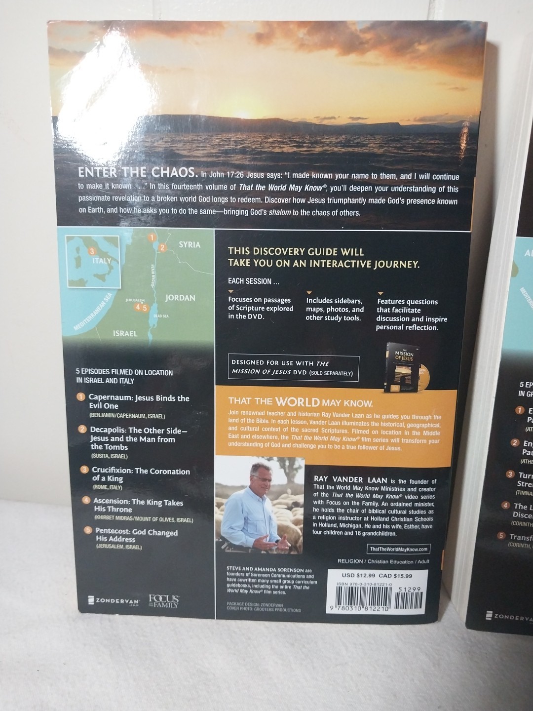 Discovery Guides 14,16 Ray Vander Laan Books Mission Jesus, Cultures In Conflict
