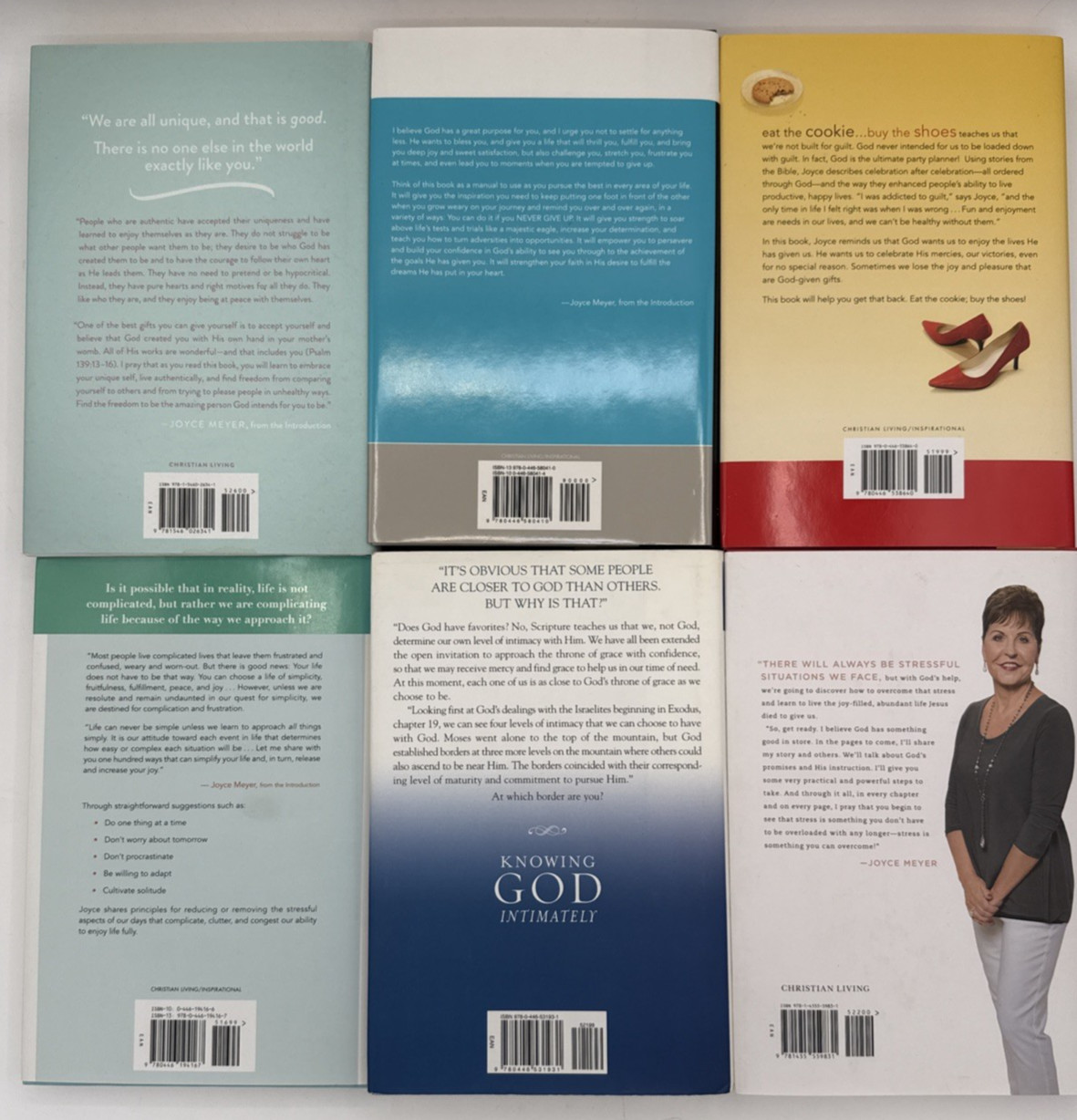 19 Books by Joyce Meyer, 14 Hardcover & 5 Paperback, B142