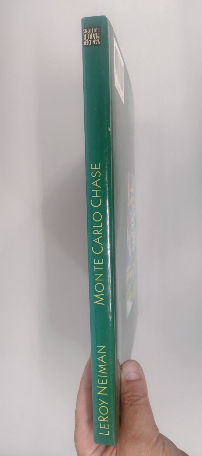 MONTE CARLO CHASE Autographed Signed LeRoy Neiman Hard Cover Book First Edition
