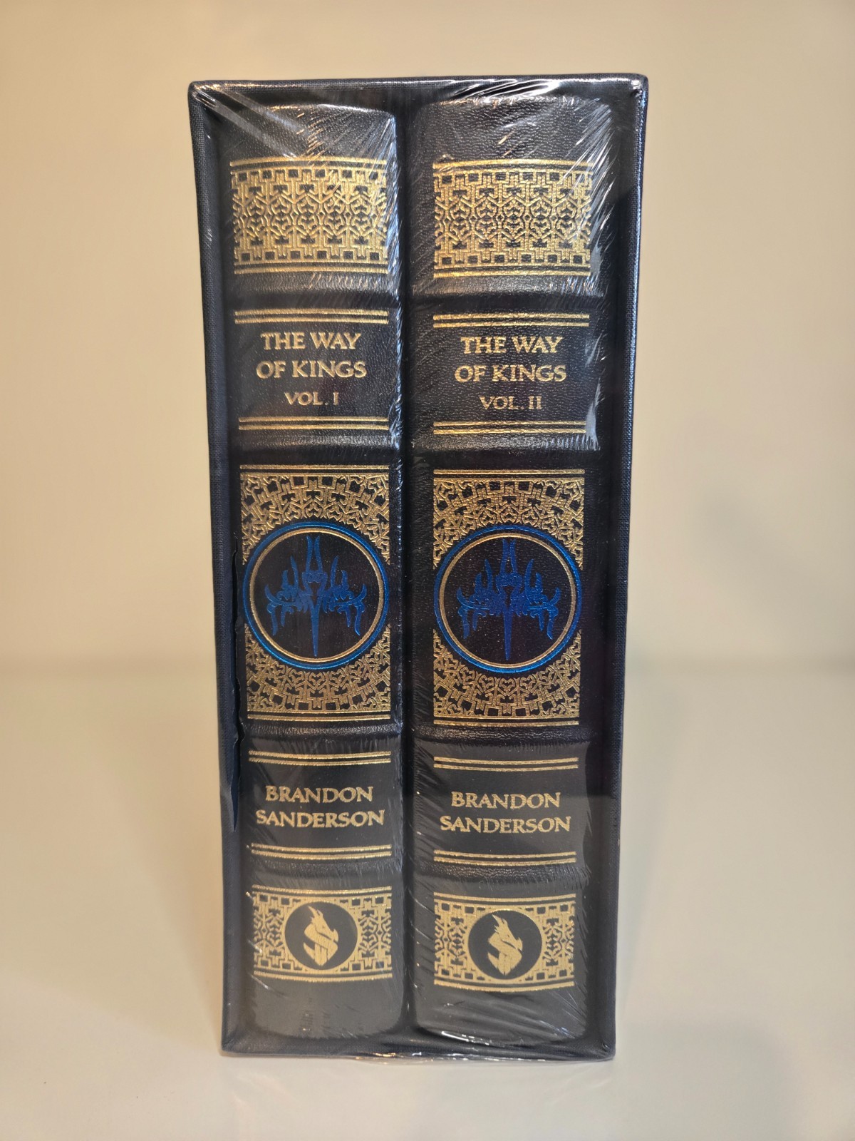 NEW/SEALED The Way of Kings TWOK Vol. I & II Leatherbound by Brandon Sanderson