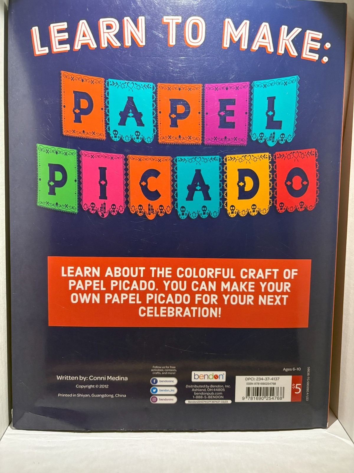 “LEARN TO MAKE PAPEL PICADO”, BOOK BY BENDON INC. ART IS LIFE