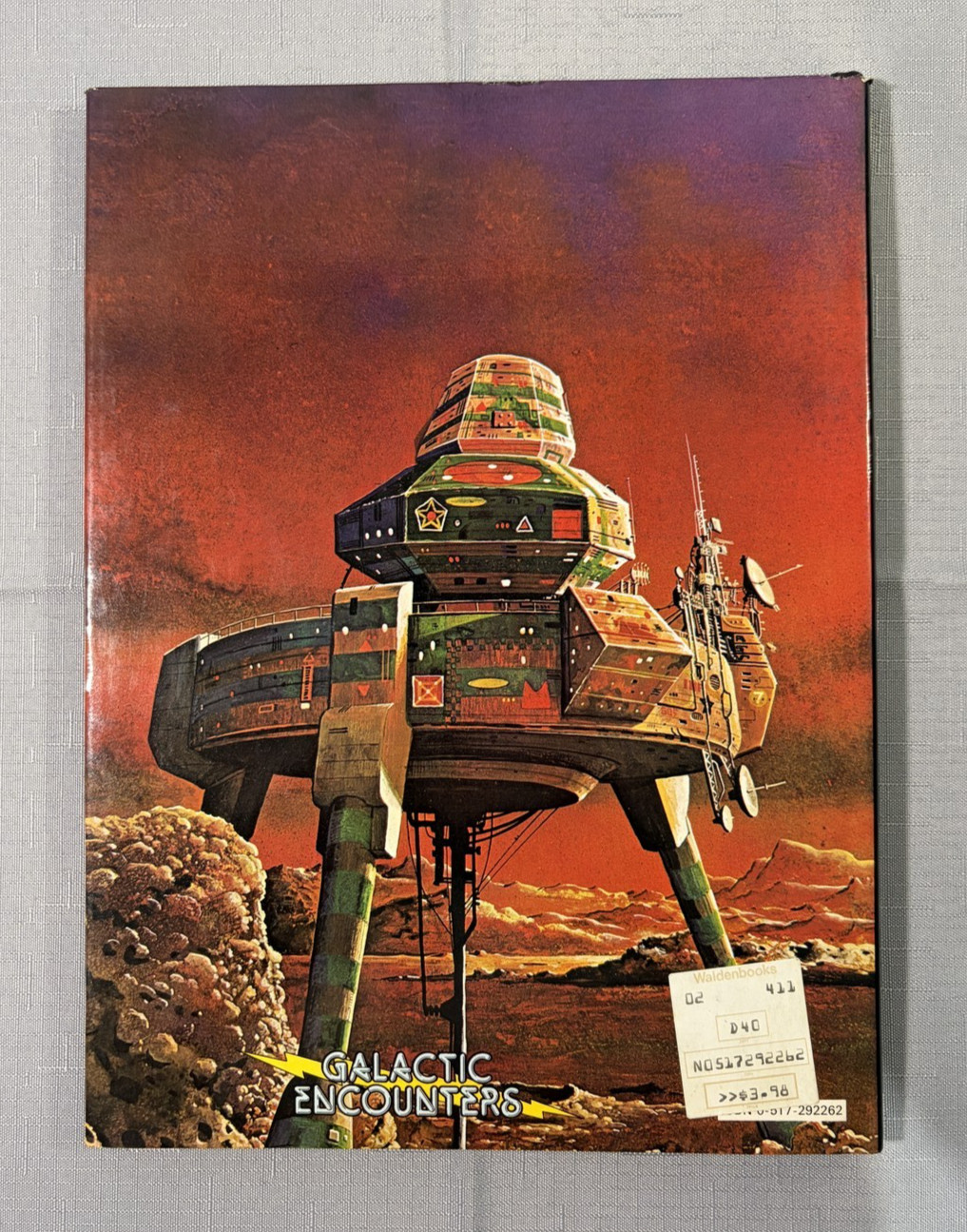 Settlers in Space by Steven Caldwell 1980 First English Edition Hardcover Sci-Fi