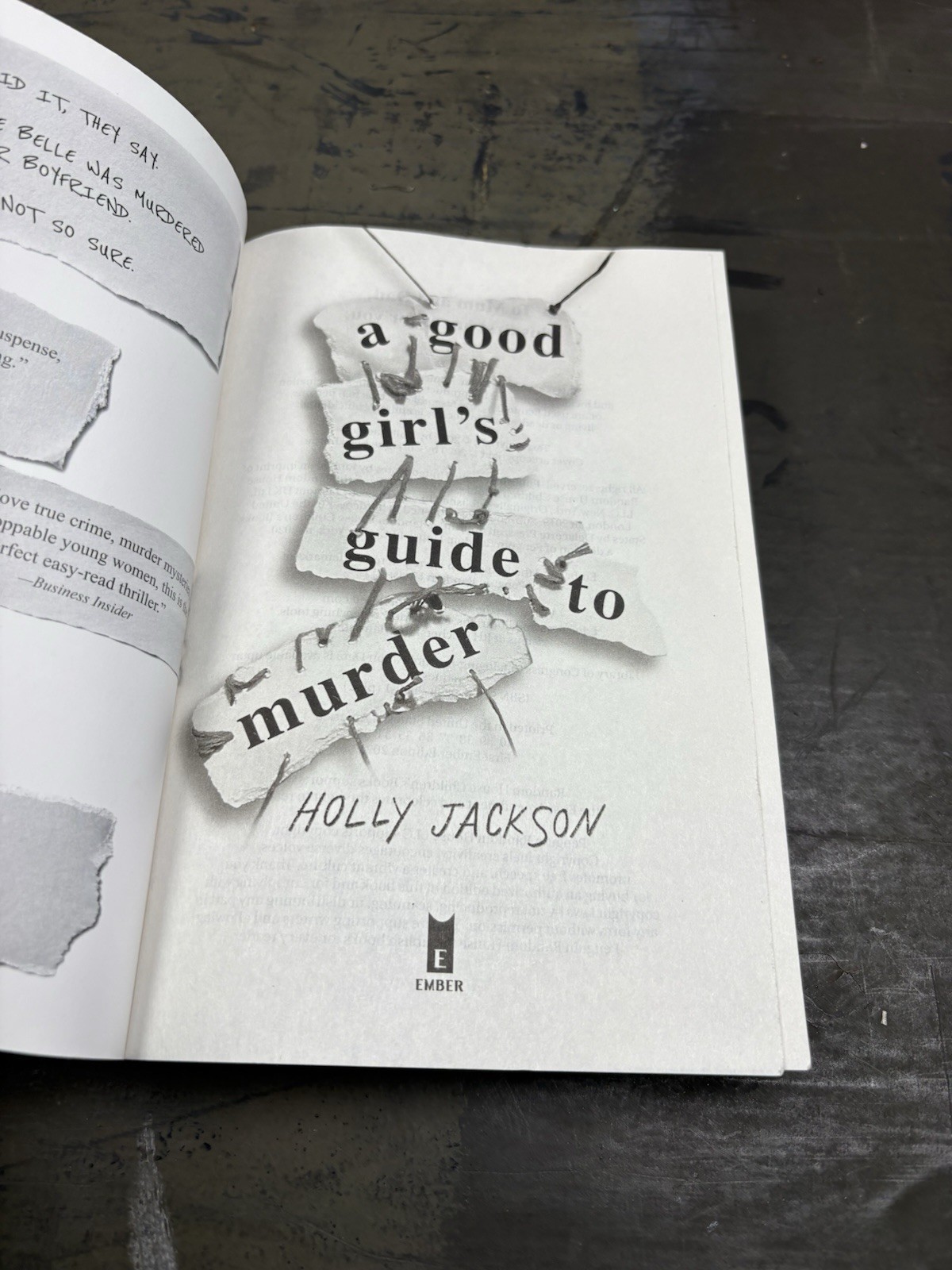 Book Holly Jackson Mystery Thriller Lot Of 3 Good Girl’s Guide to Murder & Seq