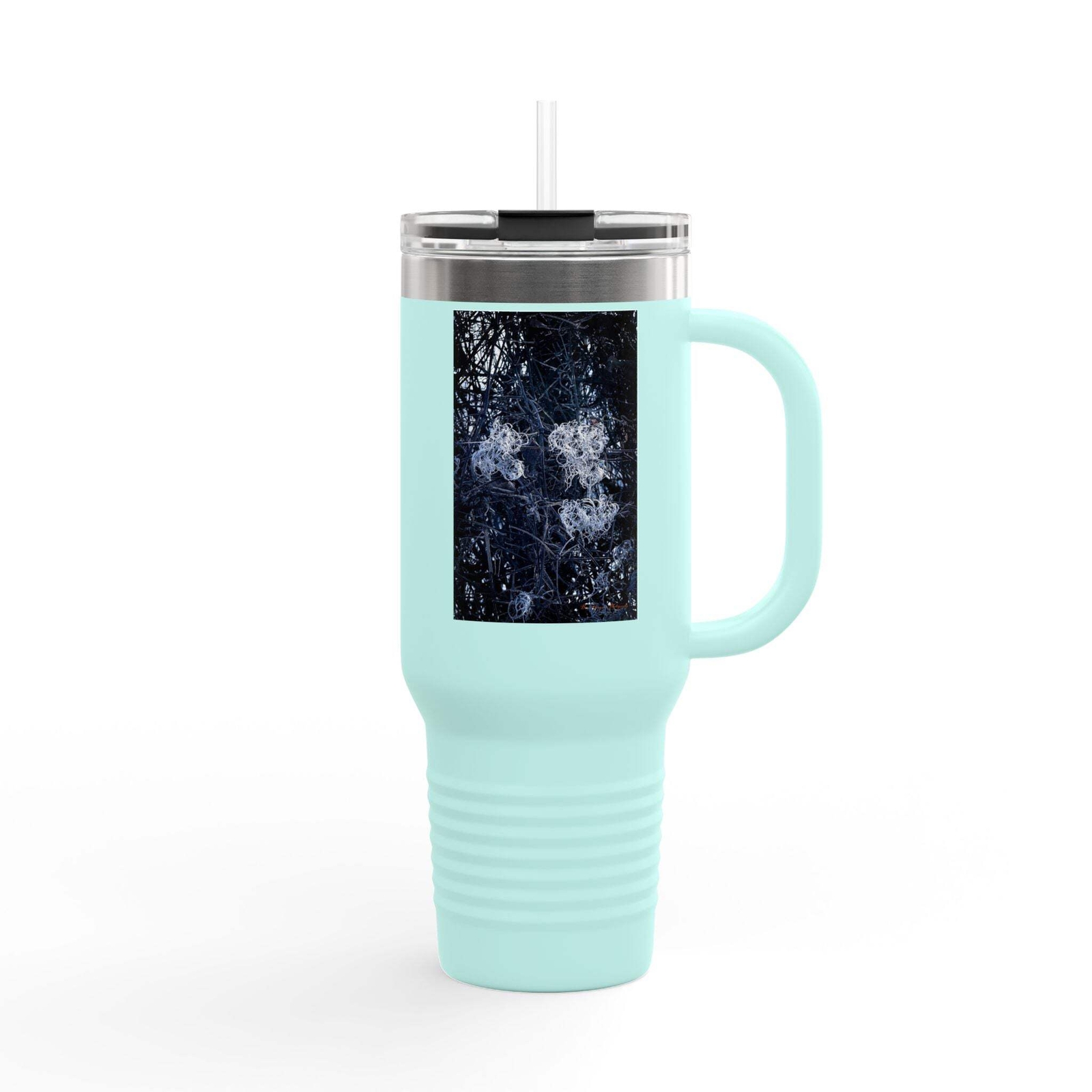 Insulated Travel Mug – 40oz Nature-Inspired Design for Adventurers