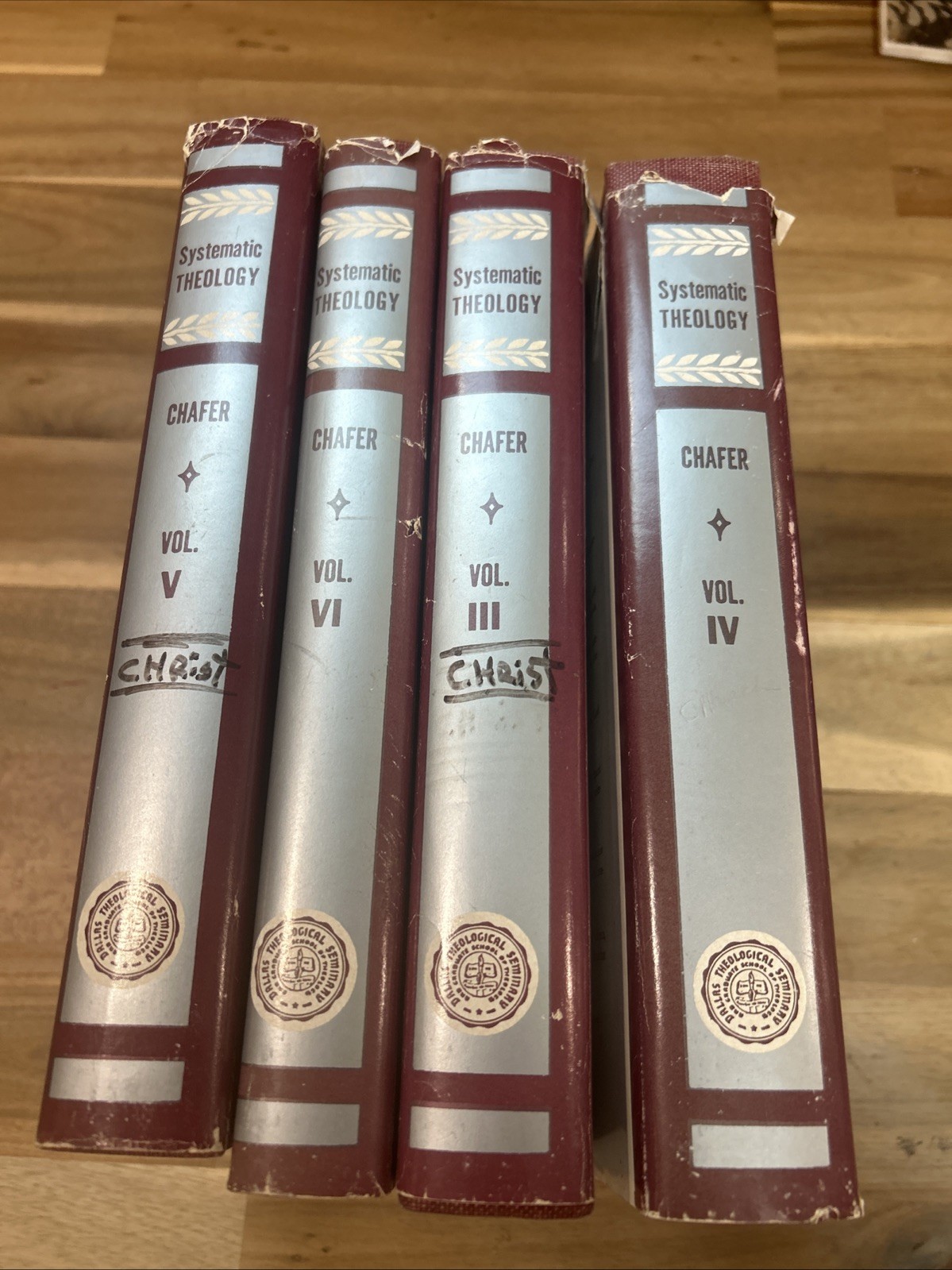 Systematic Theology Lewis Sperry Chafer,Incomplete SetOf 4 BooksHardcover 1978