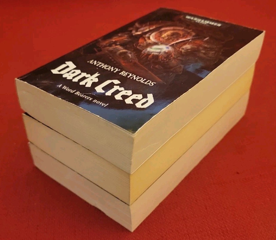 Word Bearers Trilogy Anthony Reynolds Dark Apostle Creed Disciple Warhammer 40k