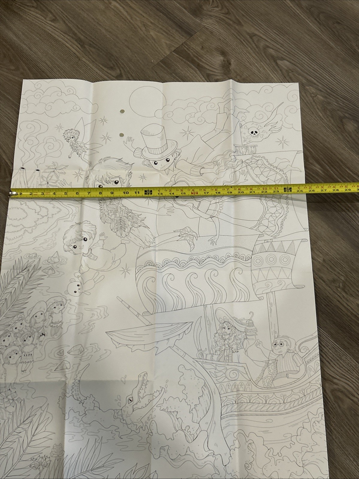 Lot of 5 Adult / Teen Coloring Books Disney Patterns – Mostly Unused See Pics