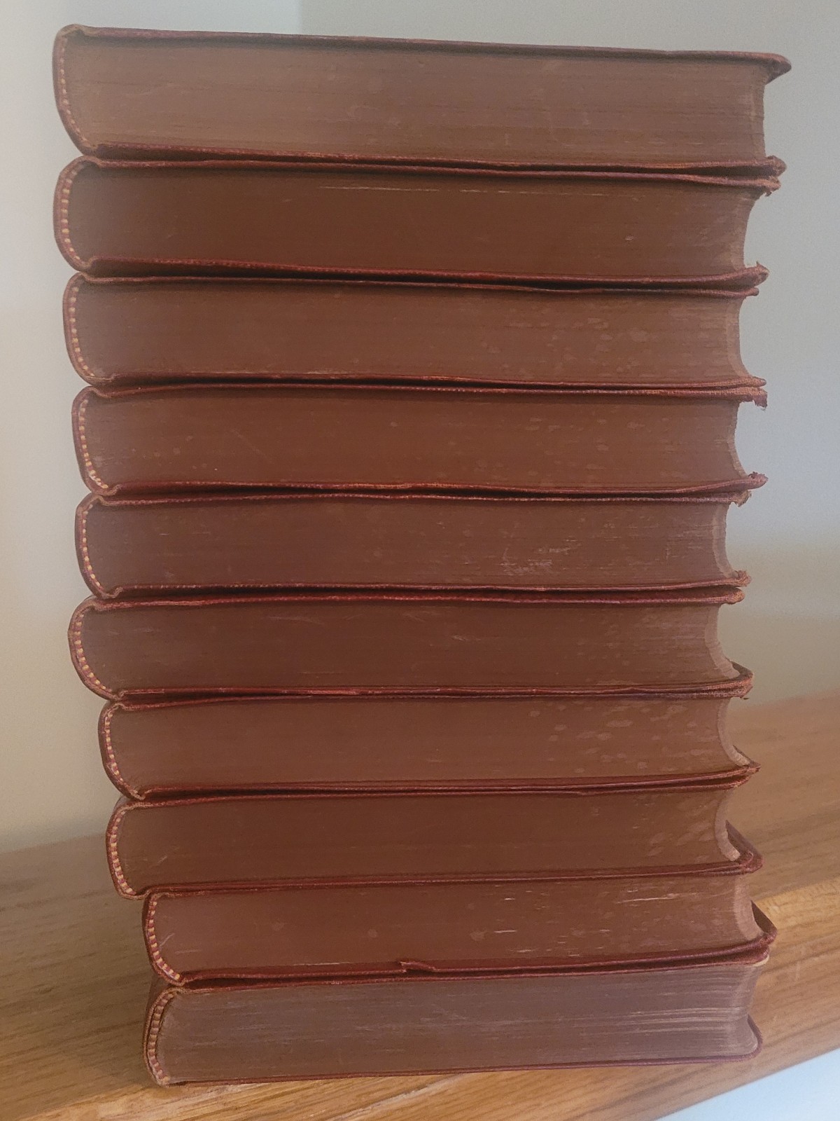 Vtg. 1935 Practical Business Administration 10 Volumes, ATS, Missing 2 & 10