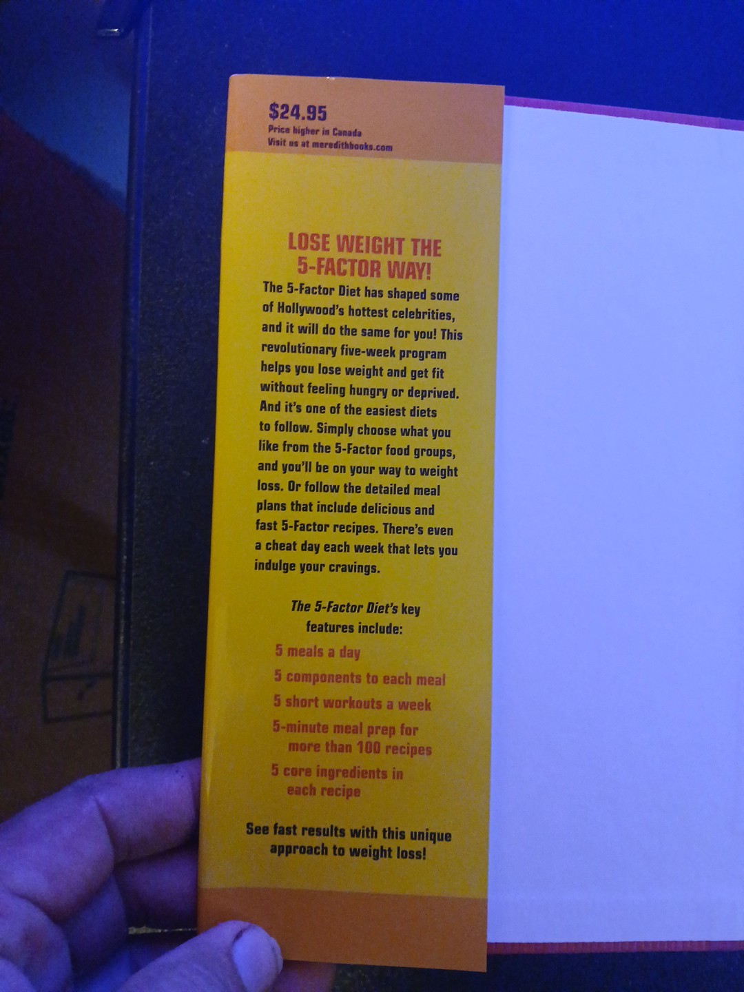 The 5 Factor Diet by Harley Pasternak; Myatt Murphy
